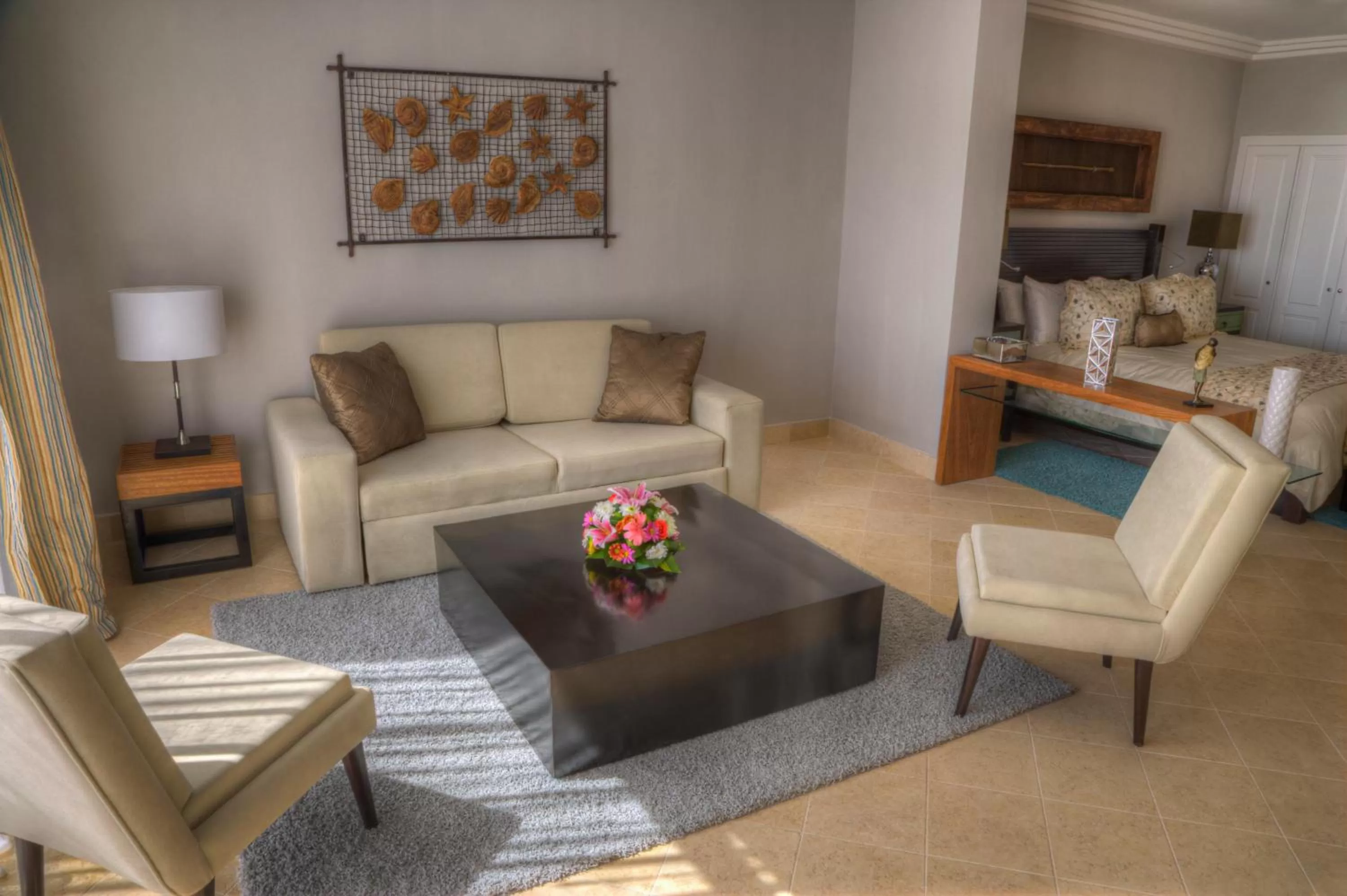 Living room in Fishing Lodge Cap Cana