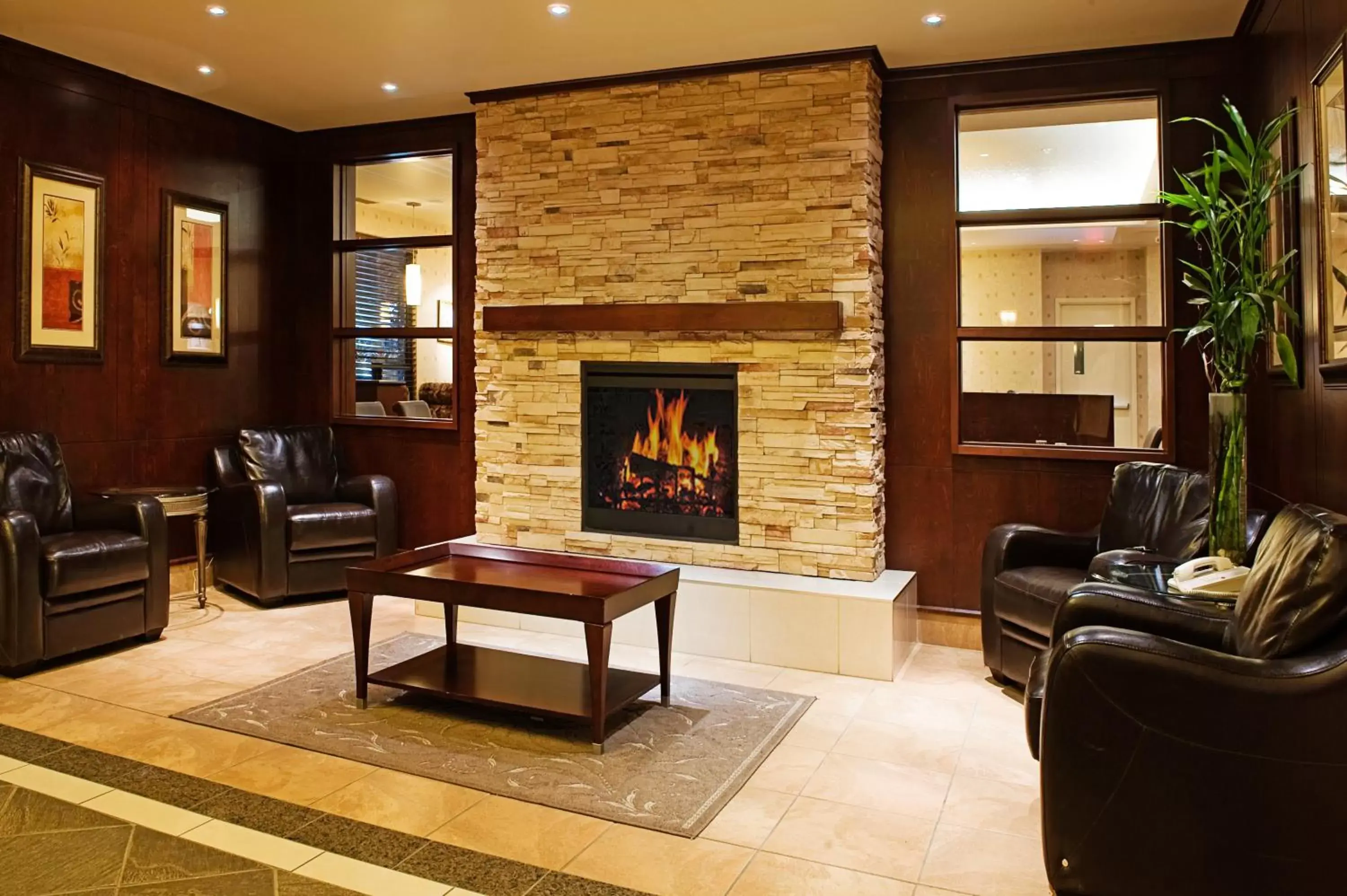 Property building, Seating Area in Holiday Inn & Suites Lloydminster, an IHG Hotel