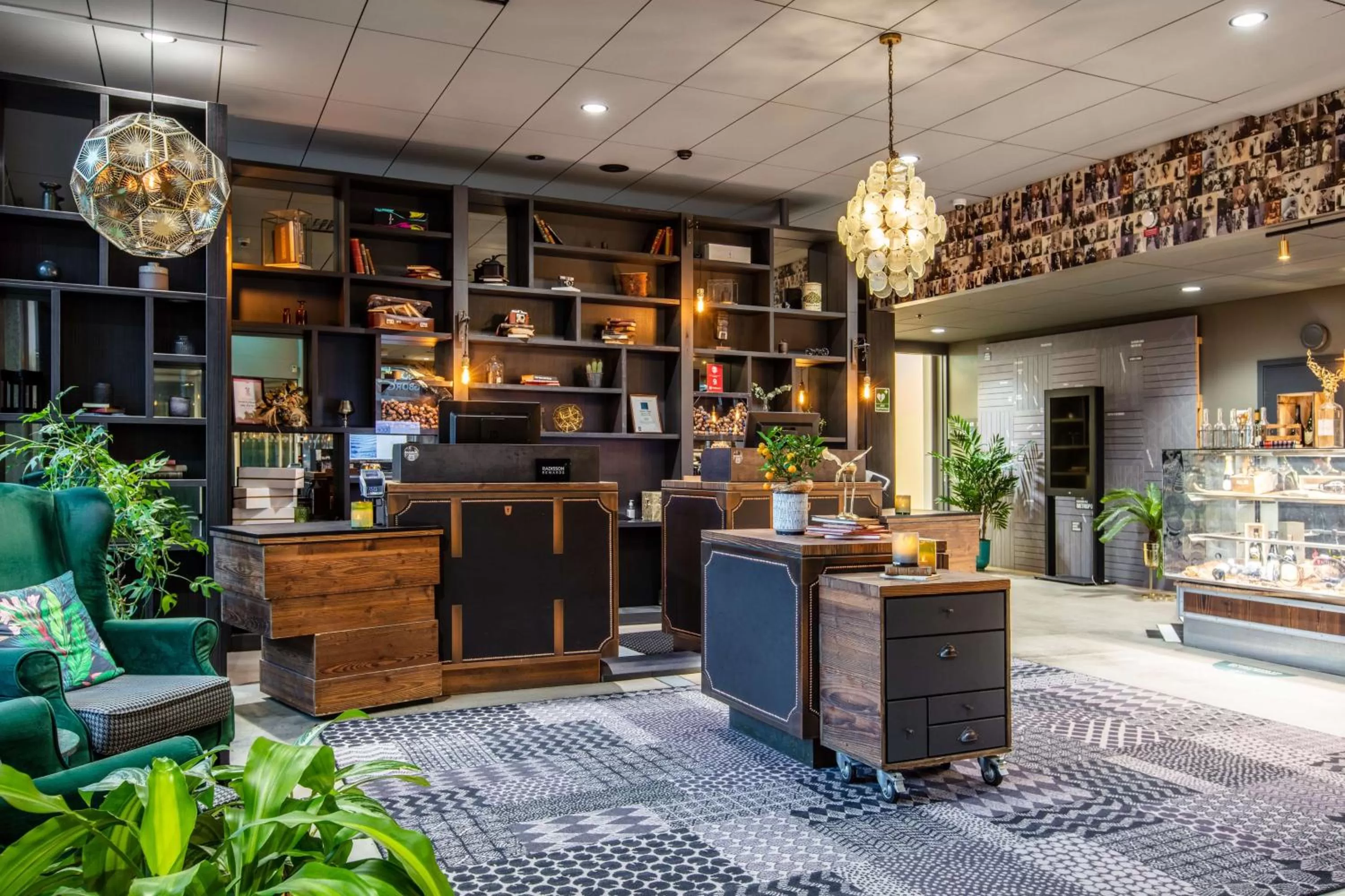 Lobby or reception in Radisson Blu Metropol Helsingborg