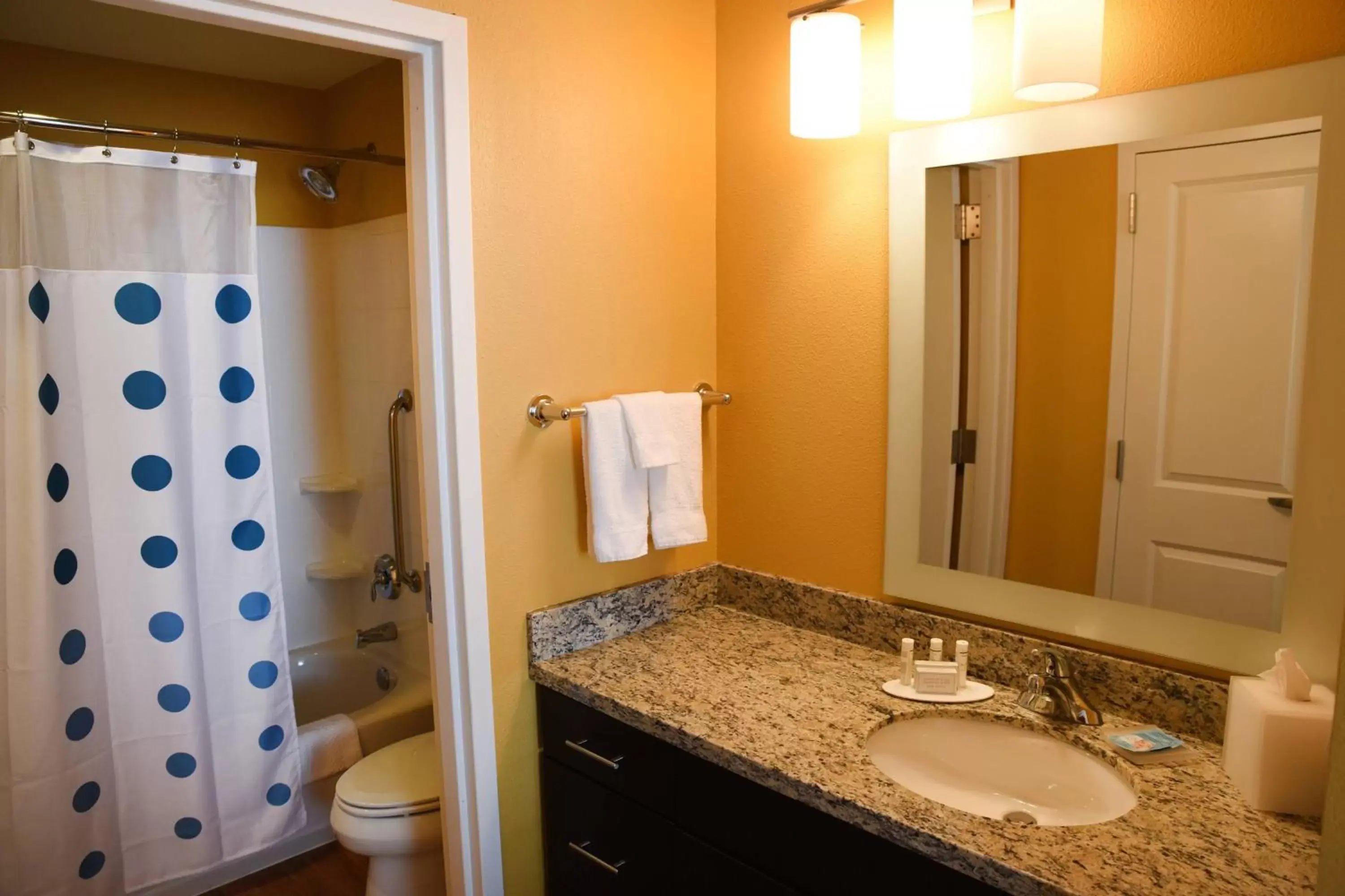 Bathroom in TownePlace Suites by Marriott Lawrence Downtown