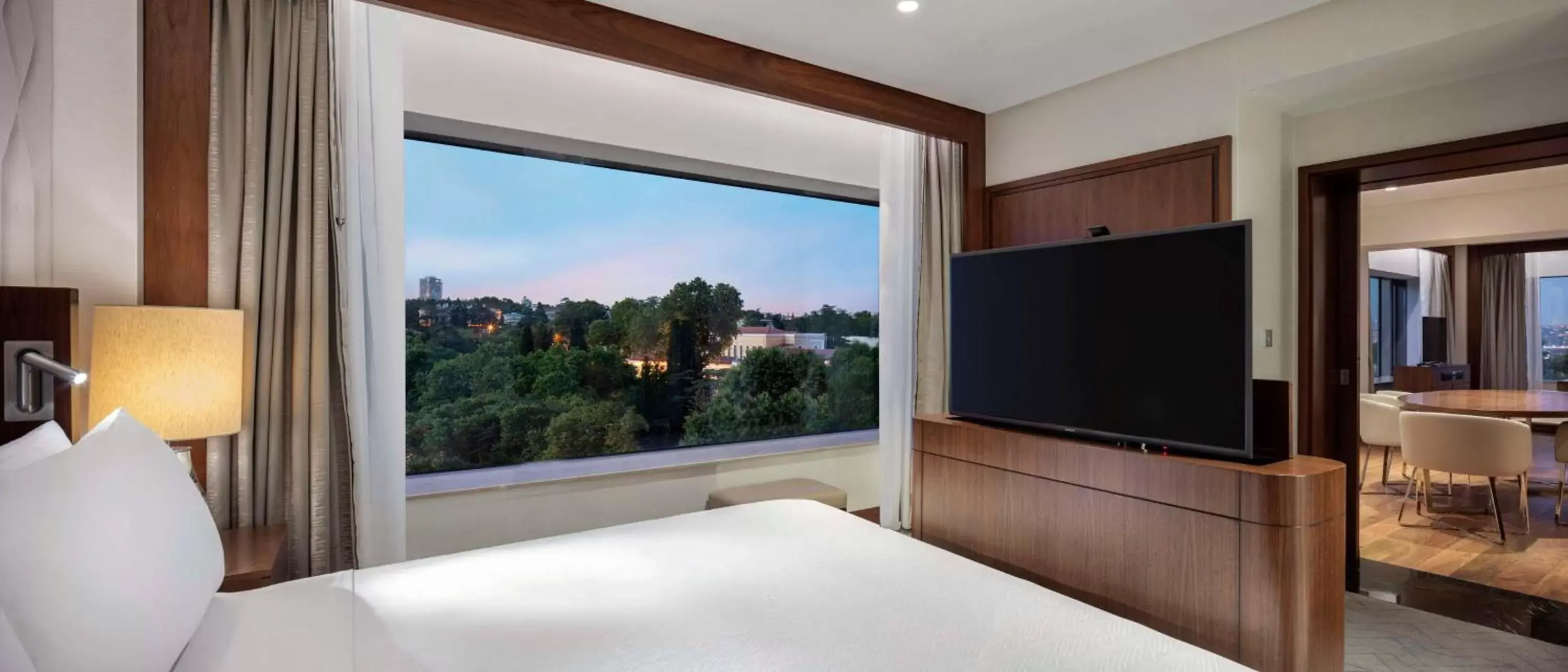 View (from property/room), Bed in Conrad Istanbul Bosphorus