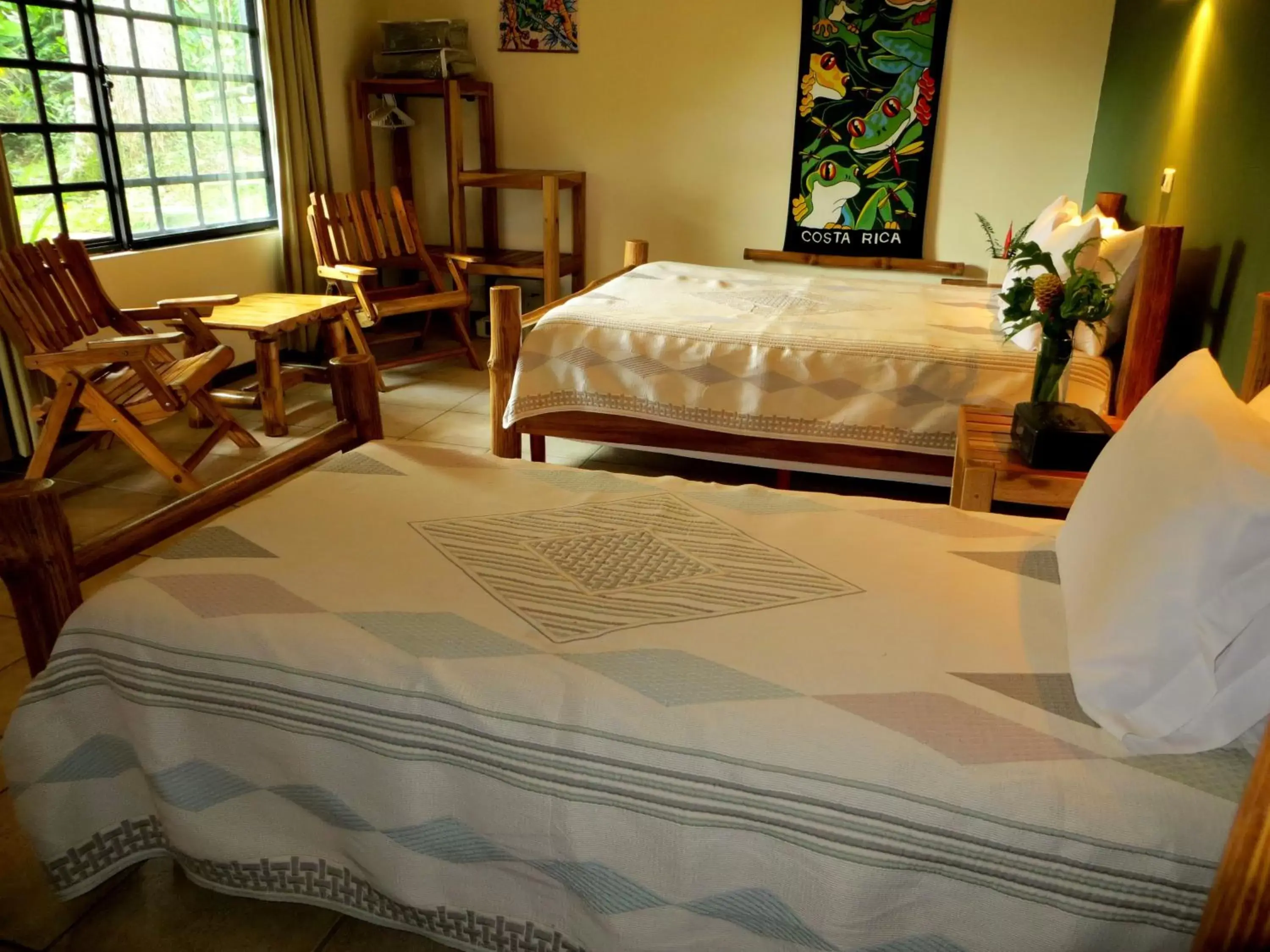 Decorative detail, Bed in Pura Vida Hotel