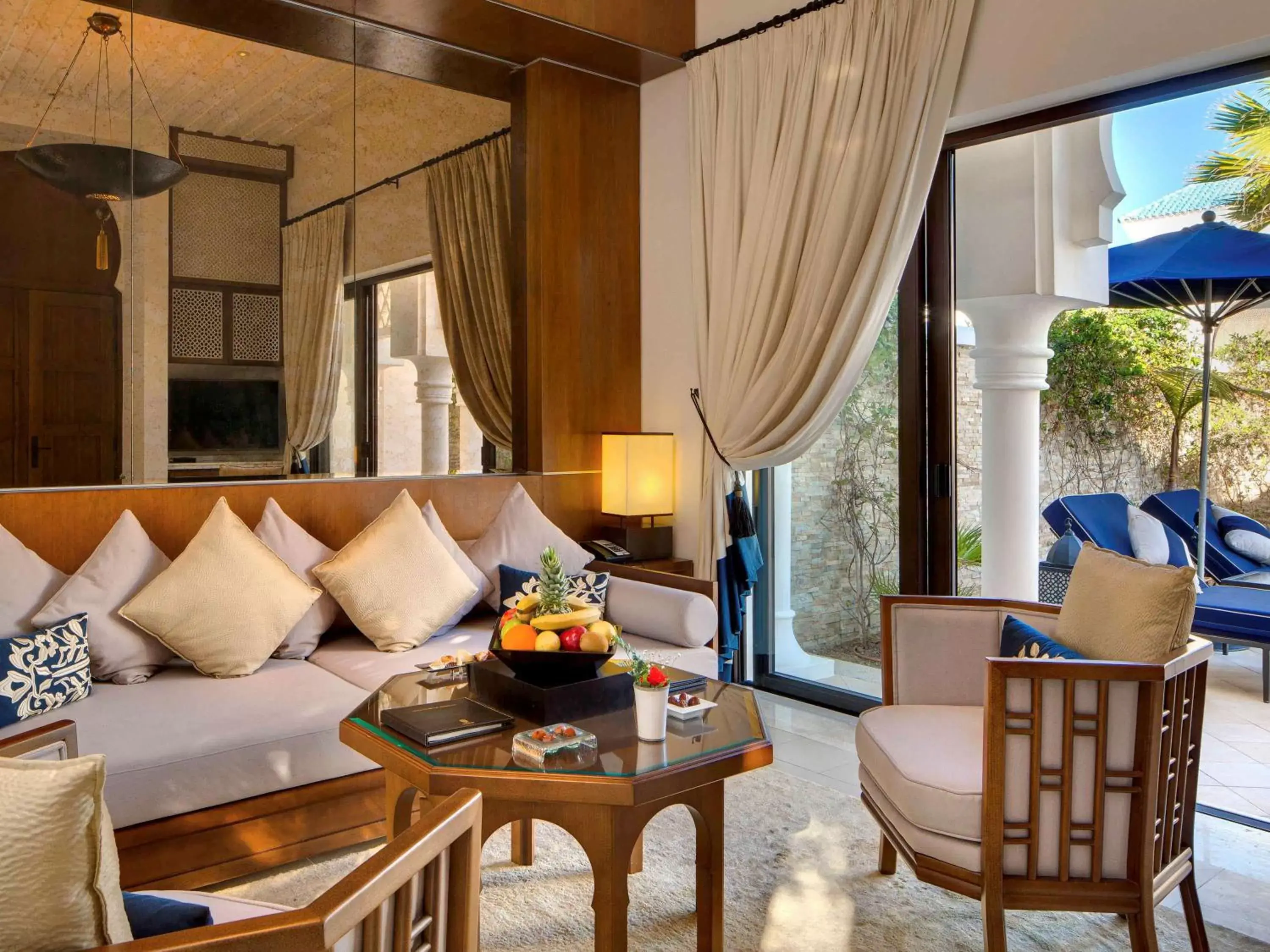 Bedroom, Seating Area in Banyan Tree Tamouda Bay