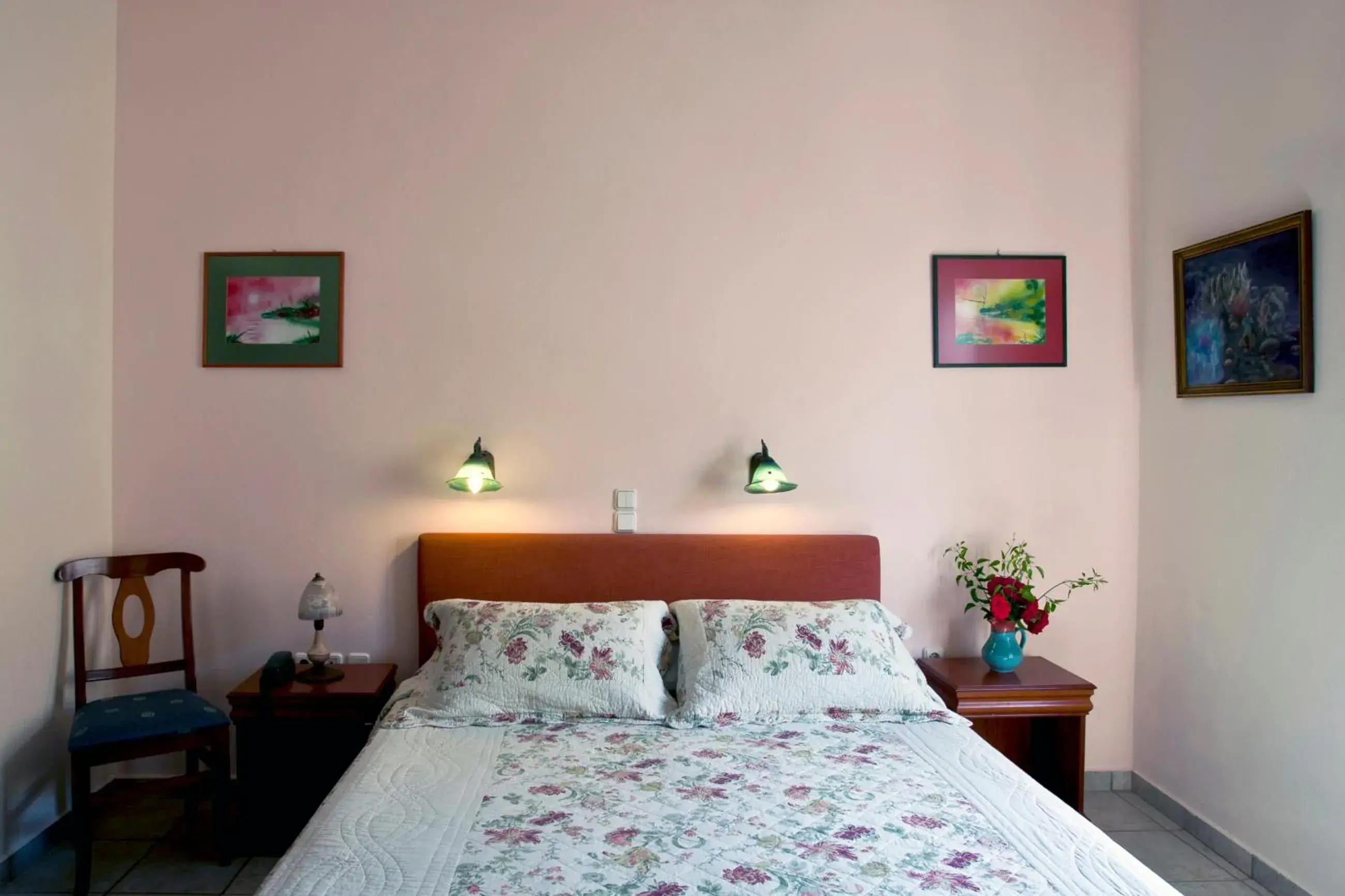 Bedroom, Bed in Apollon Hotel