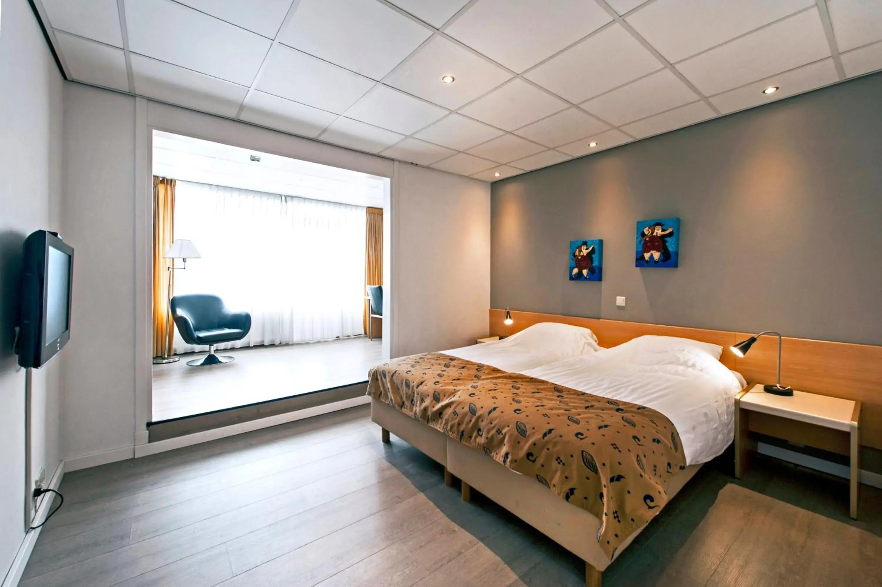 Bed in City Hotel Bergen op Zoom