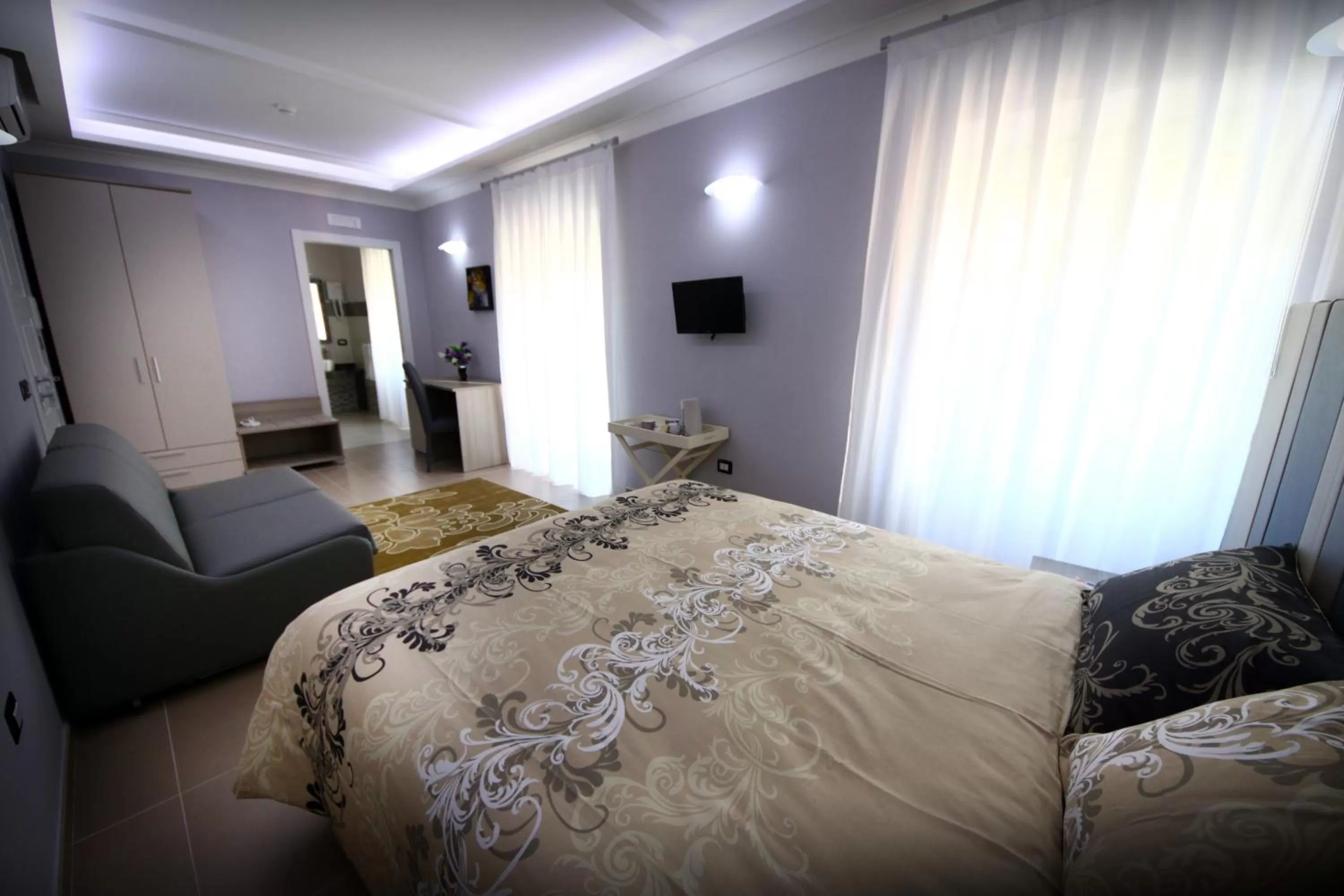 Photo of the whole room, Bed in La Corte del Geco