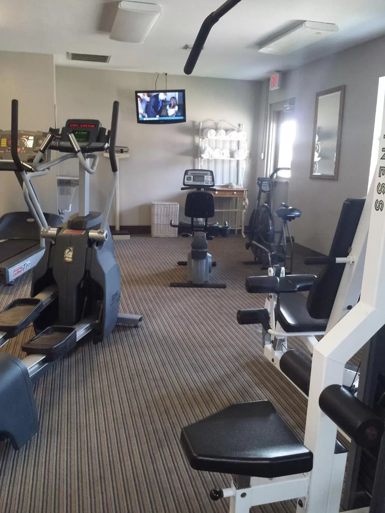 Fitness centre/facilities in Ramada by Wyndham New Iberia Fitness centre/facilities in Ramada by Wyndham New Iberia