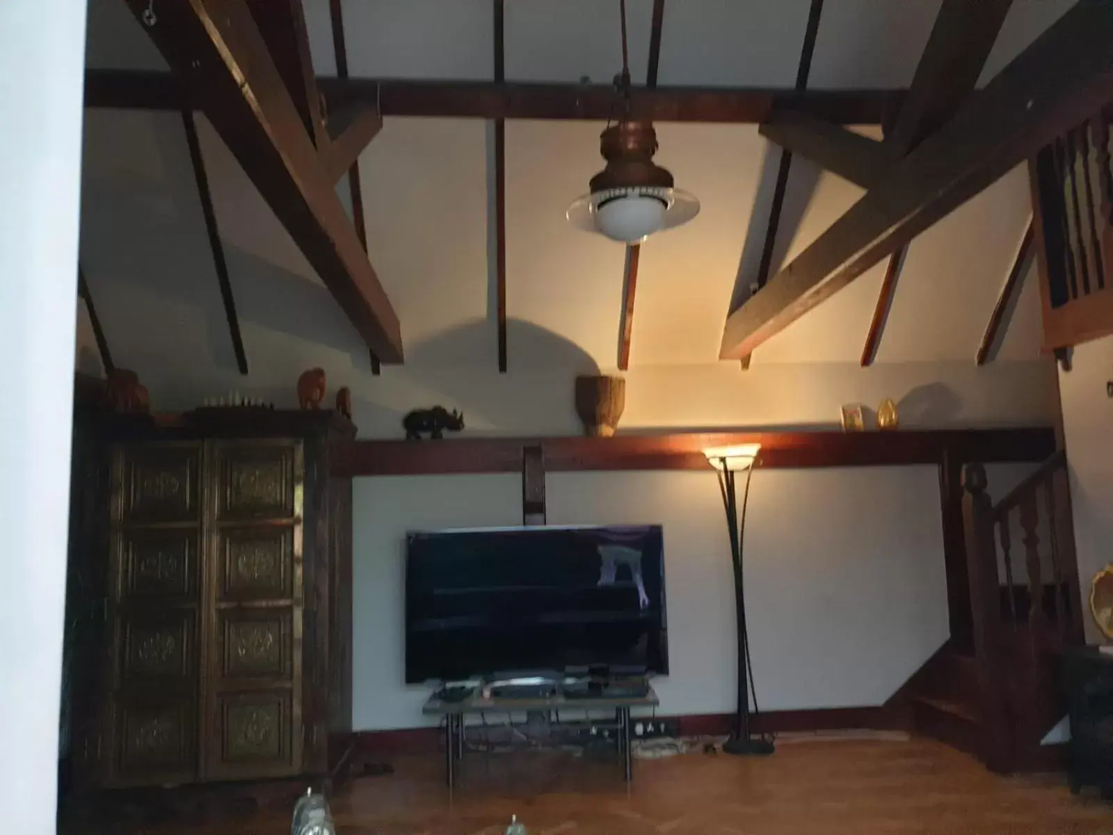 TV/Entertainment Center in South Lodge House