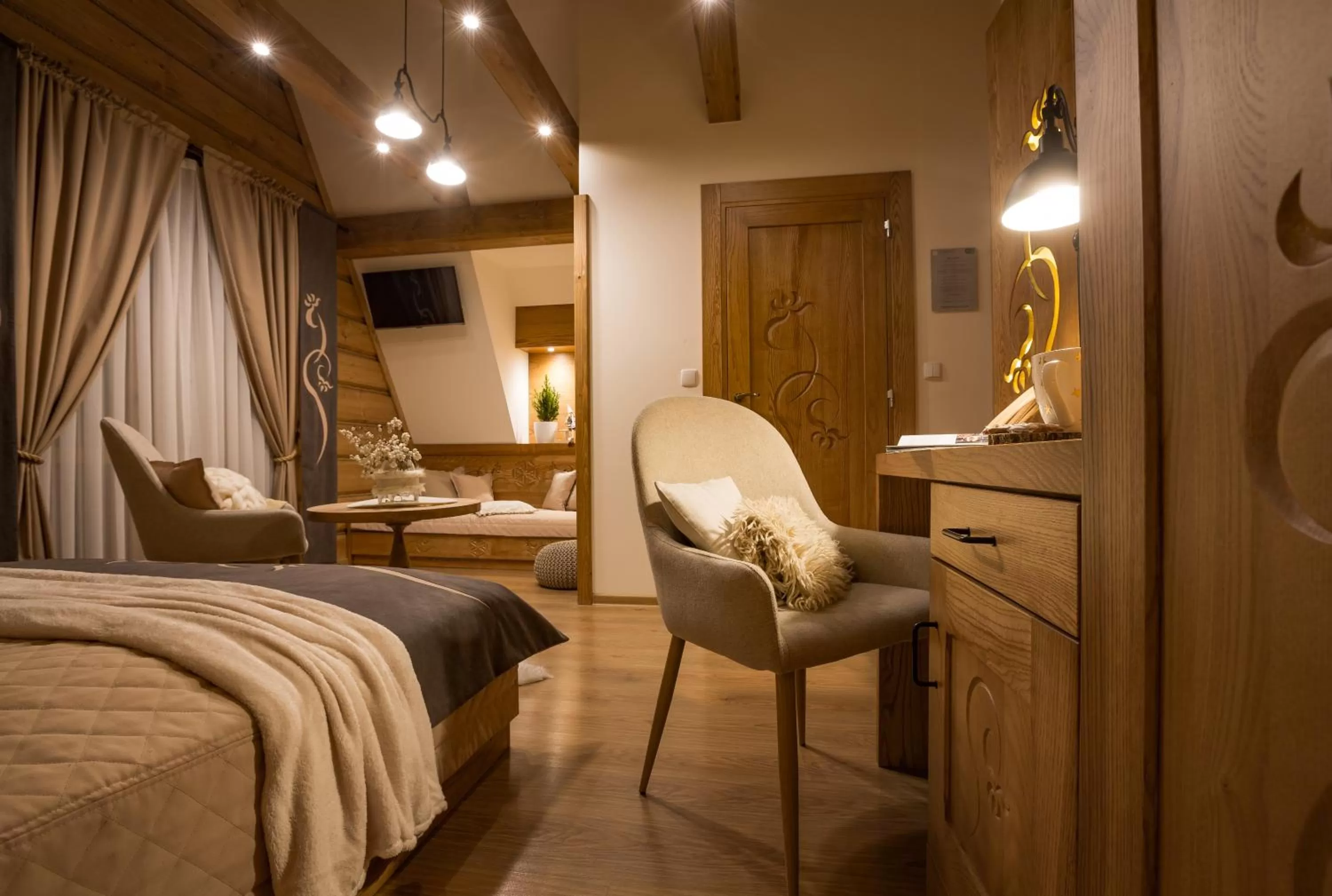 Bed in Dom Gościnny Bachledova