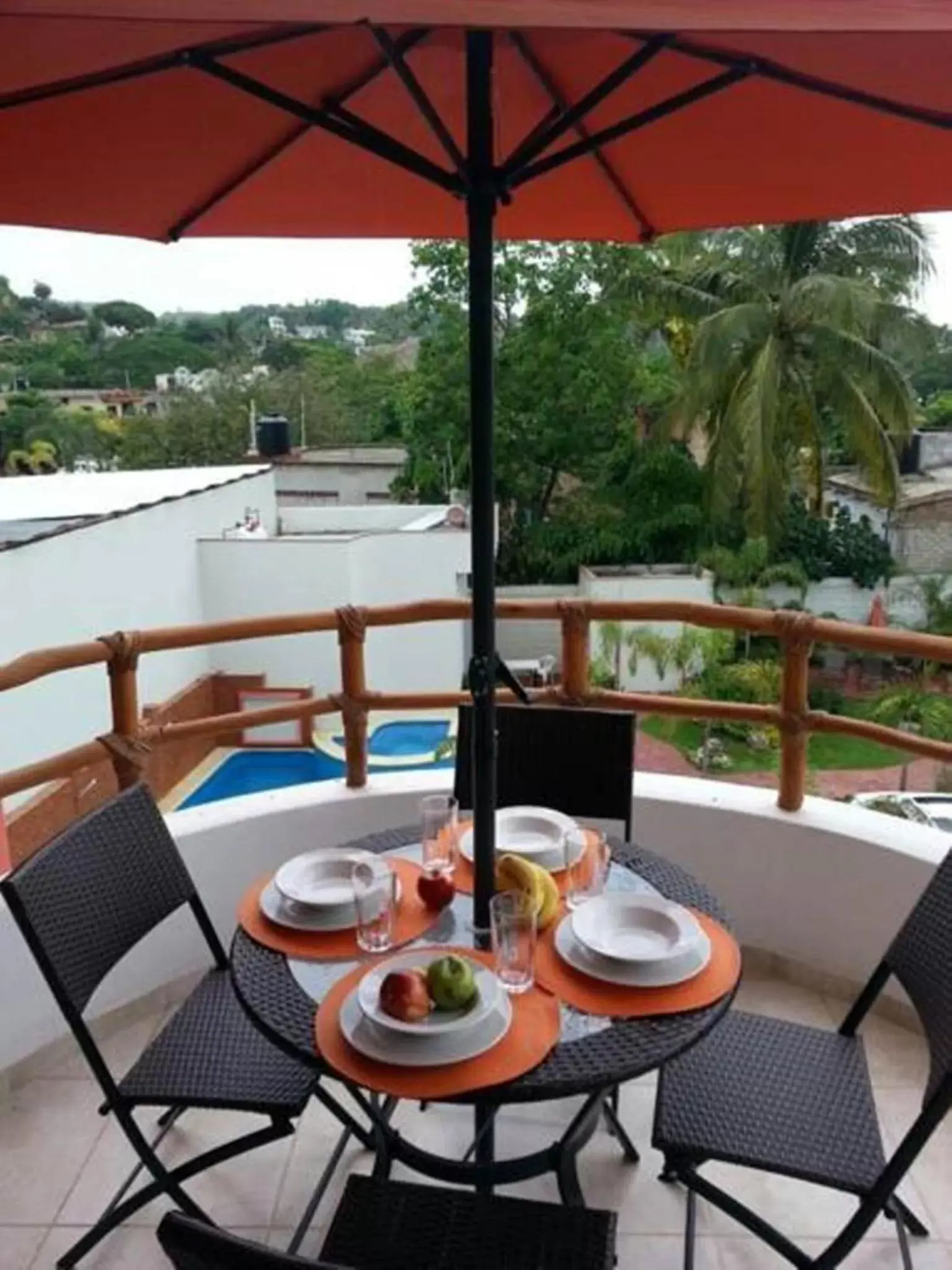 Balcony/Terrace in Hotel y Suites Los Encantos