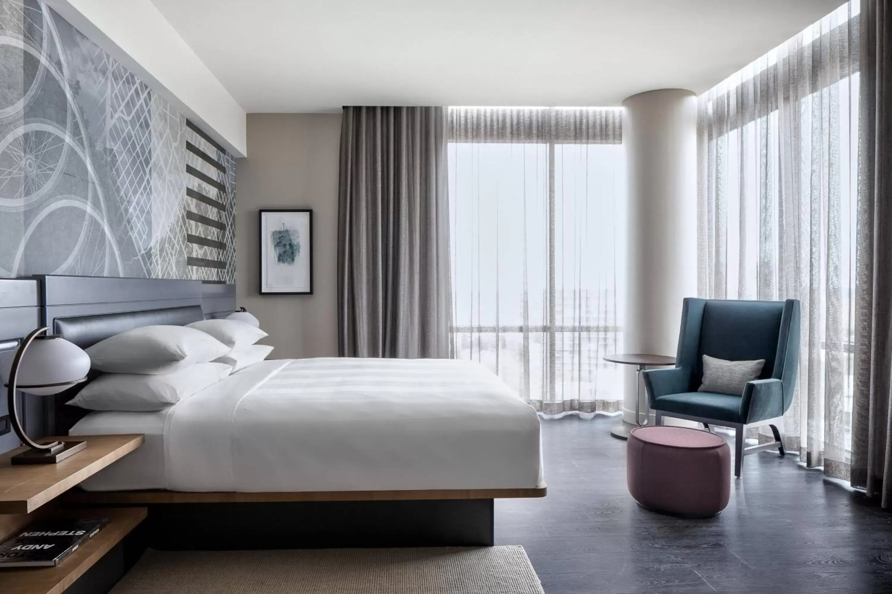 Bedroom, Bed in Marriott Dallas Uptown