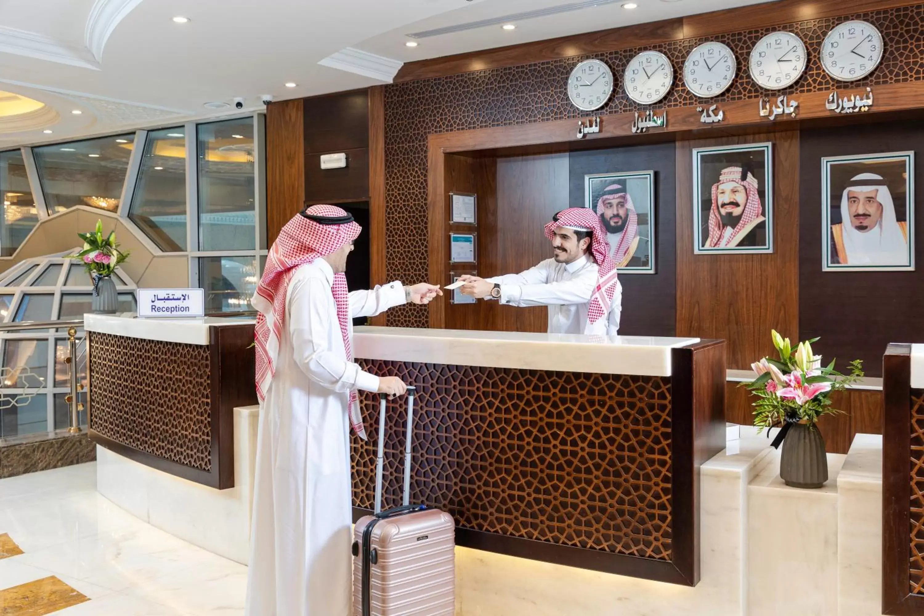 Staff, Lobby/Reception in MADEN Hotel