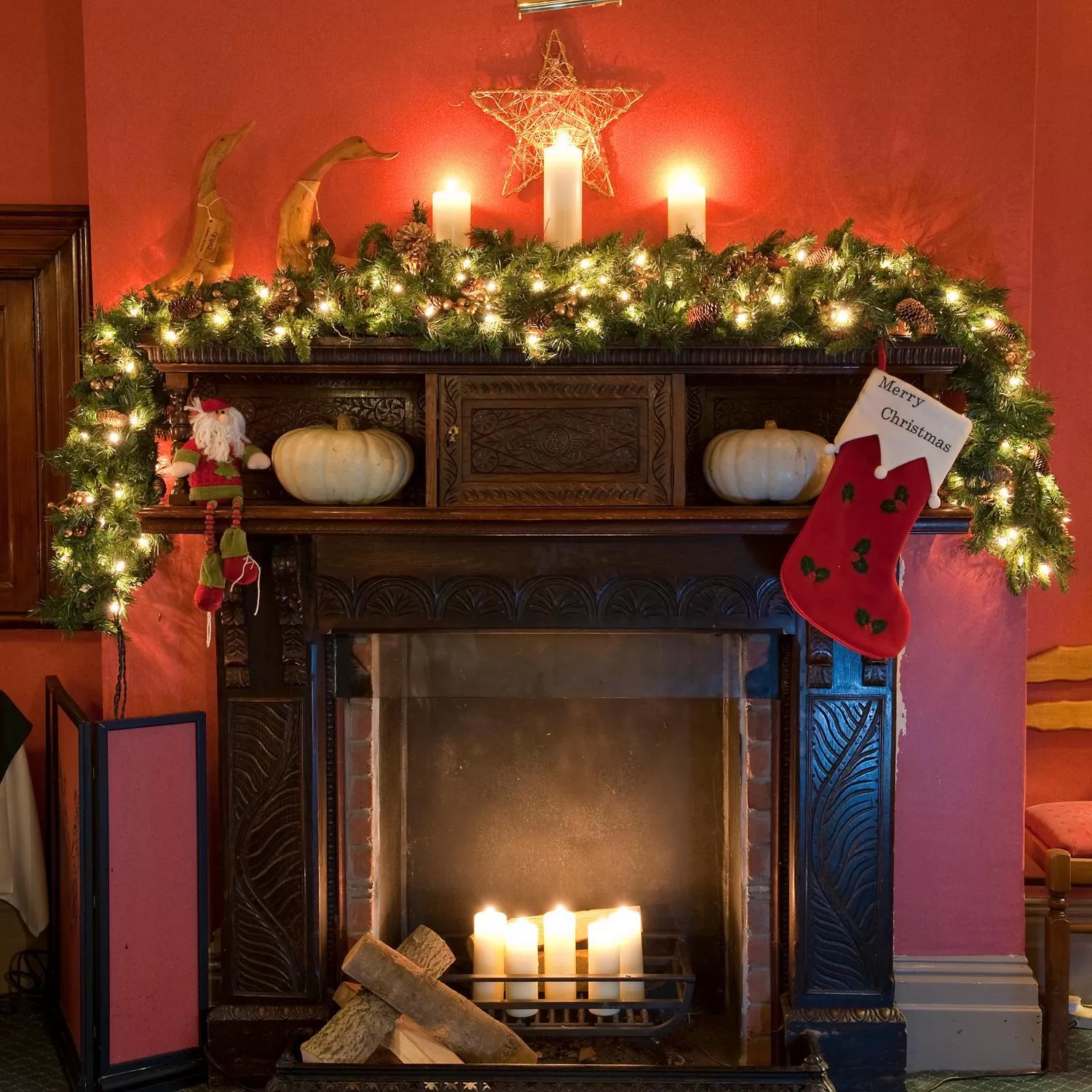 Winter in The Grange at Oborne