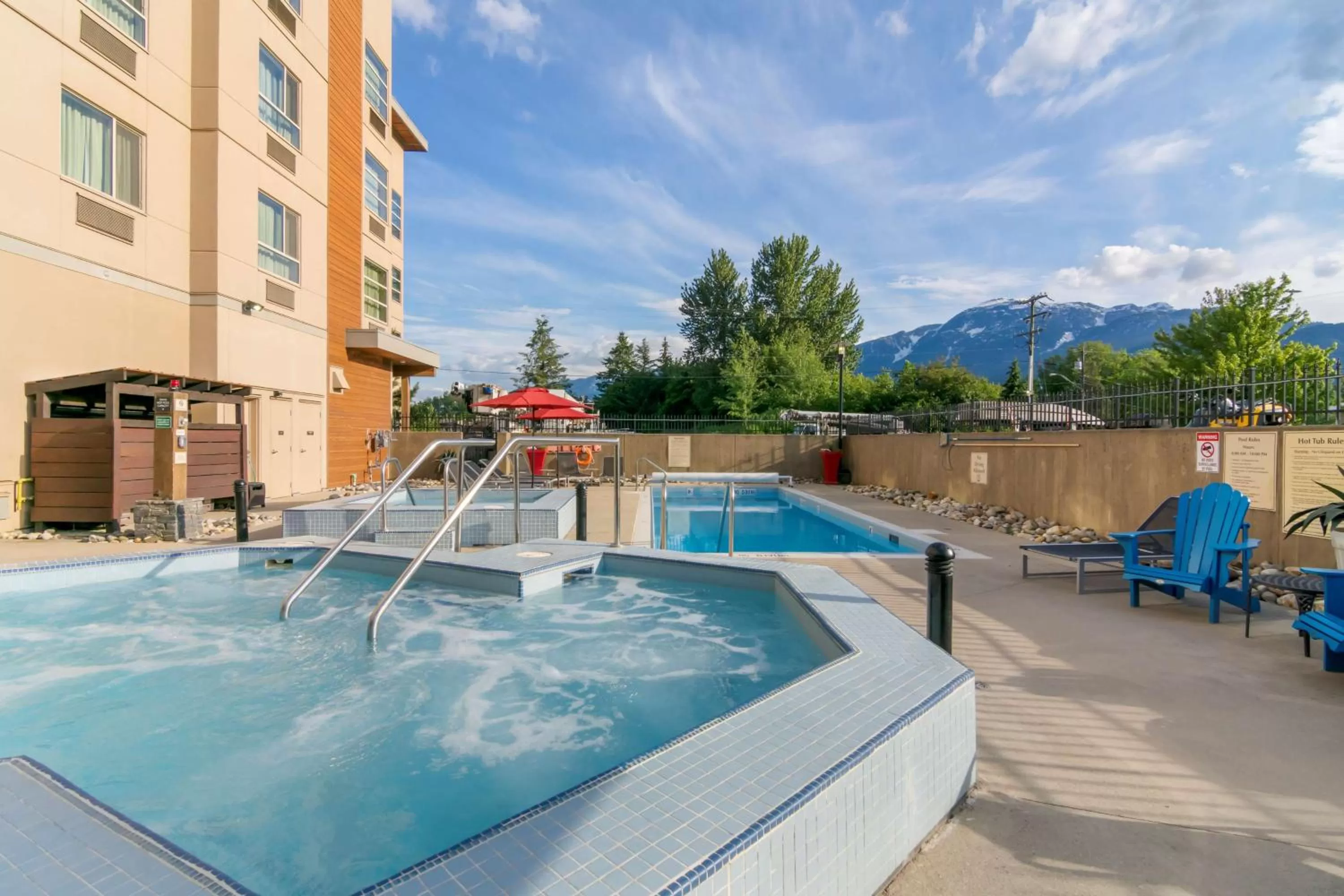 Pool view in Best Western Plus Revelstoke