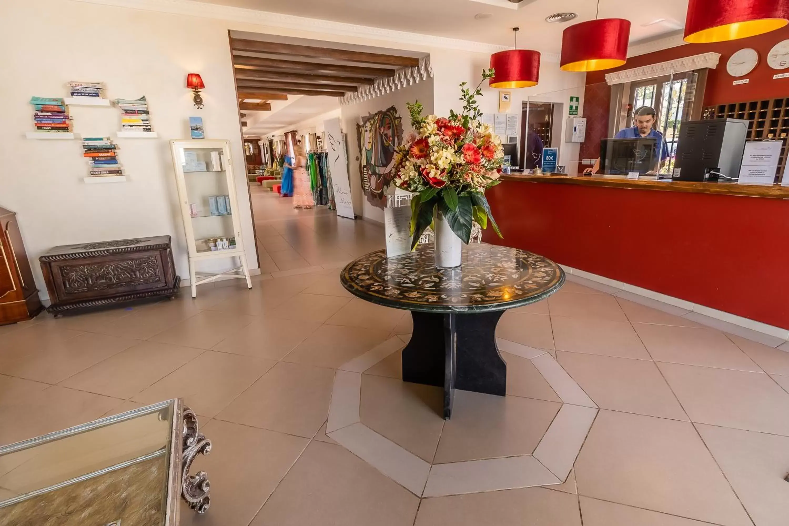 Lobby or reception, Lobby/Reception in Paloma Blanca Boutique Hotel- Adults Recommended