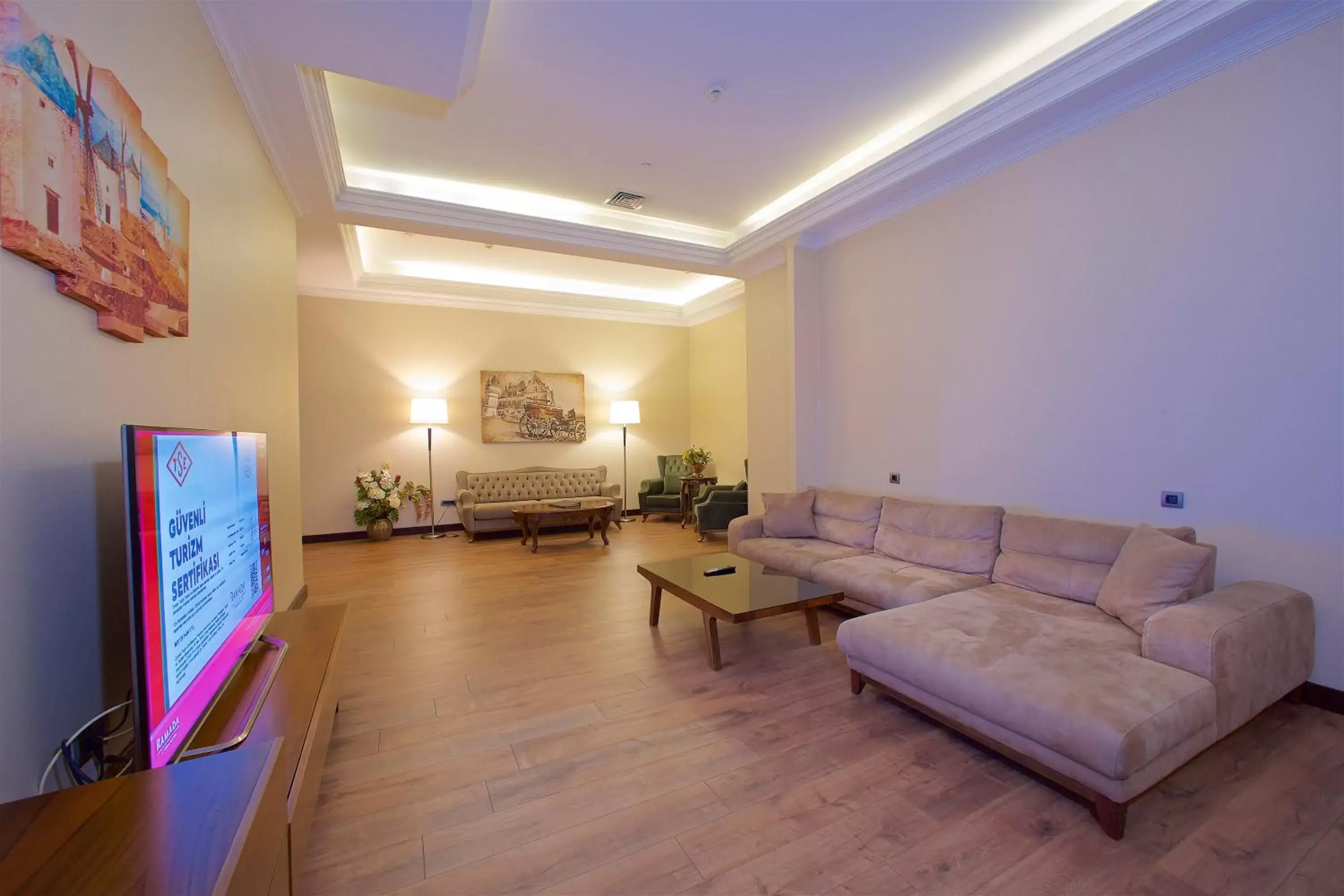 Communal lounge/ TV room, Seating Area in Ramada Hotel & Suites by Wyndham Istanbul Merter