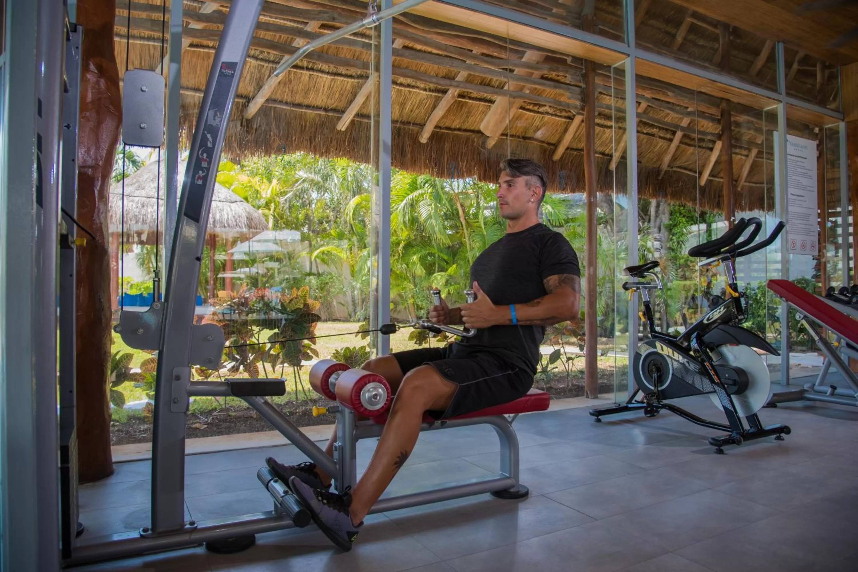 Fitness centre/facilities in Privilege Aluxes Adults Only