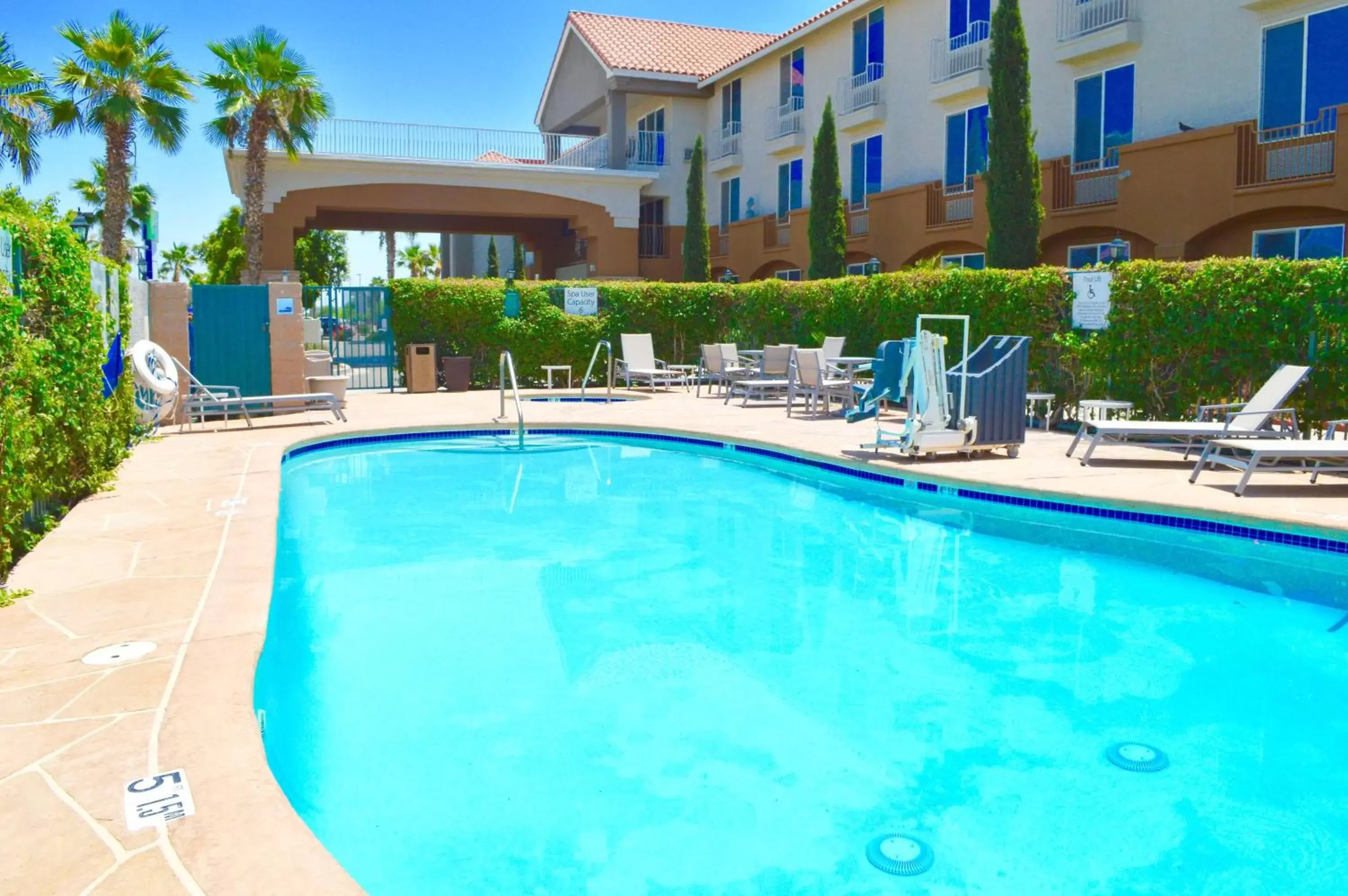 Swimming Pool in Holiday Inn Express Calexico, an IHG Hotel