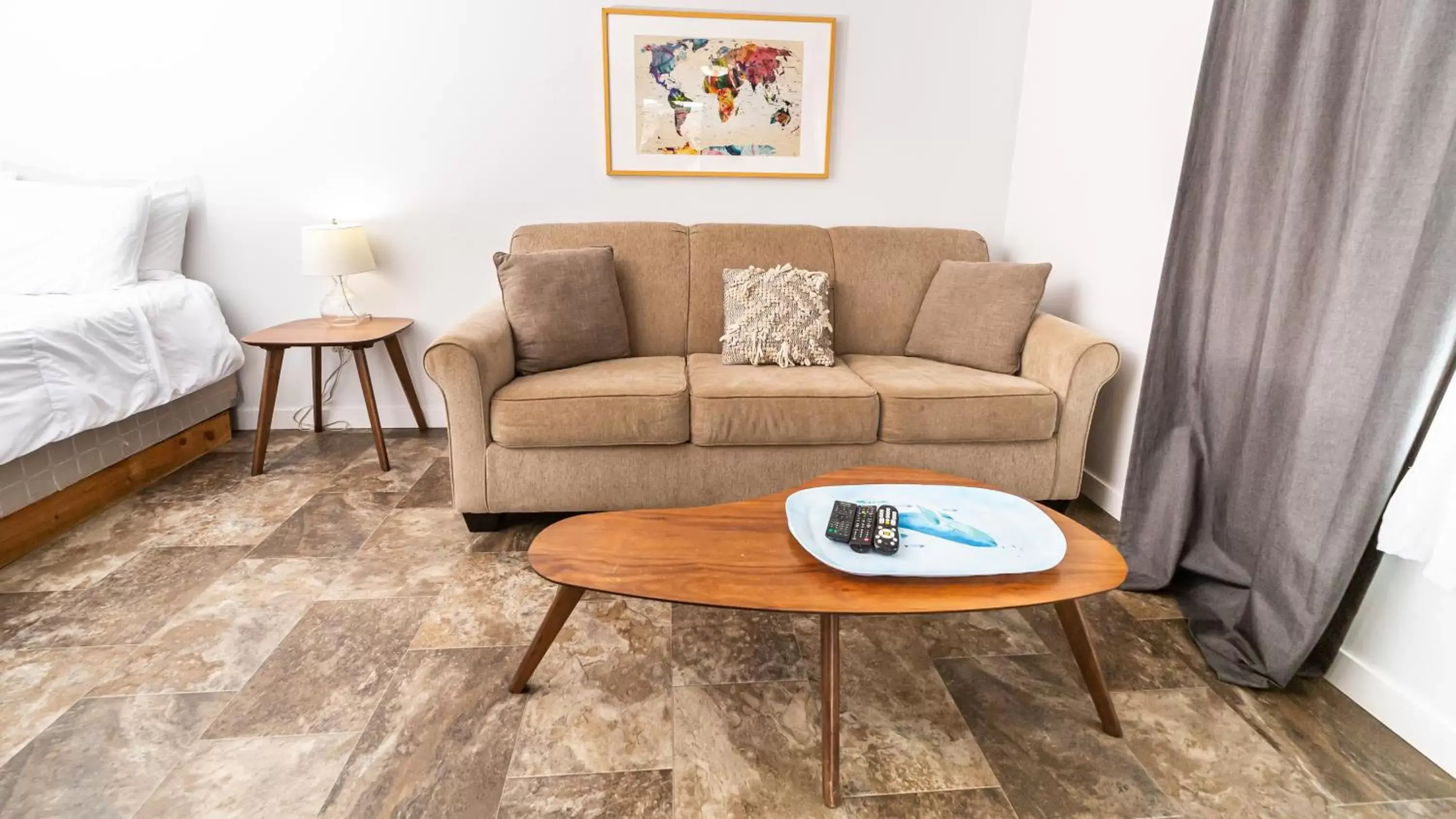 Seating Area in Terimore Lodging by the Sea