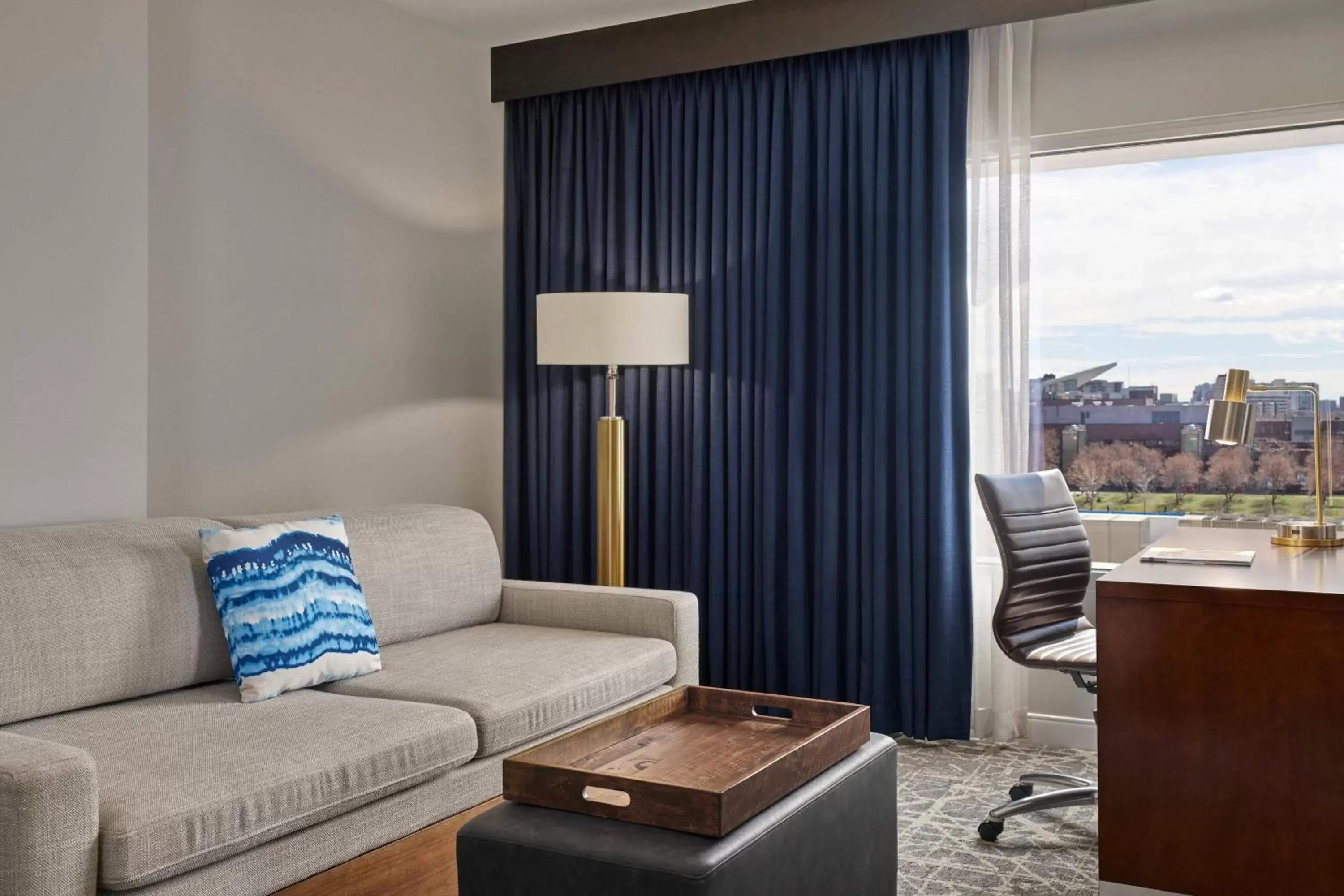 Living room, Seating Area in SpringHill Suites by Marriott Denver Downtown