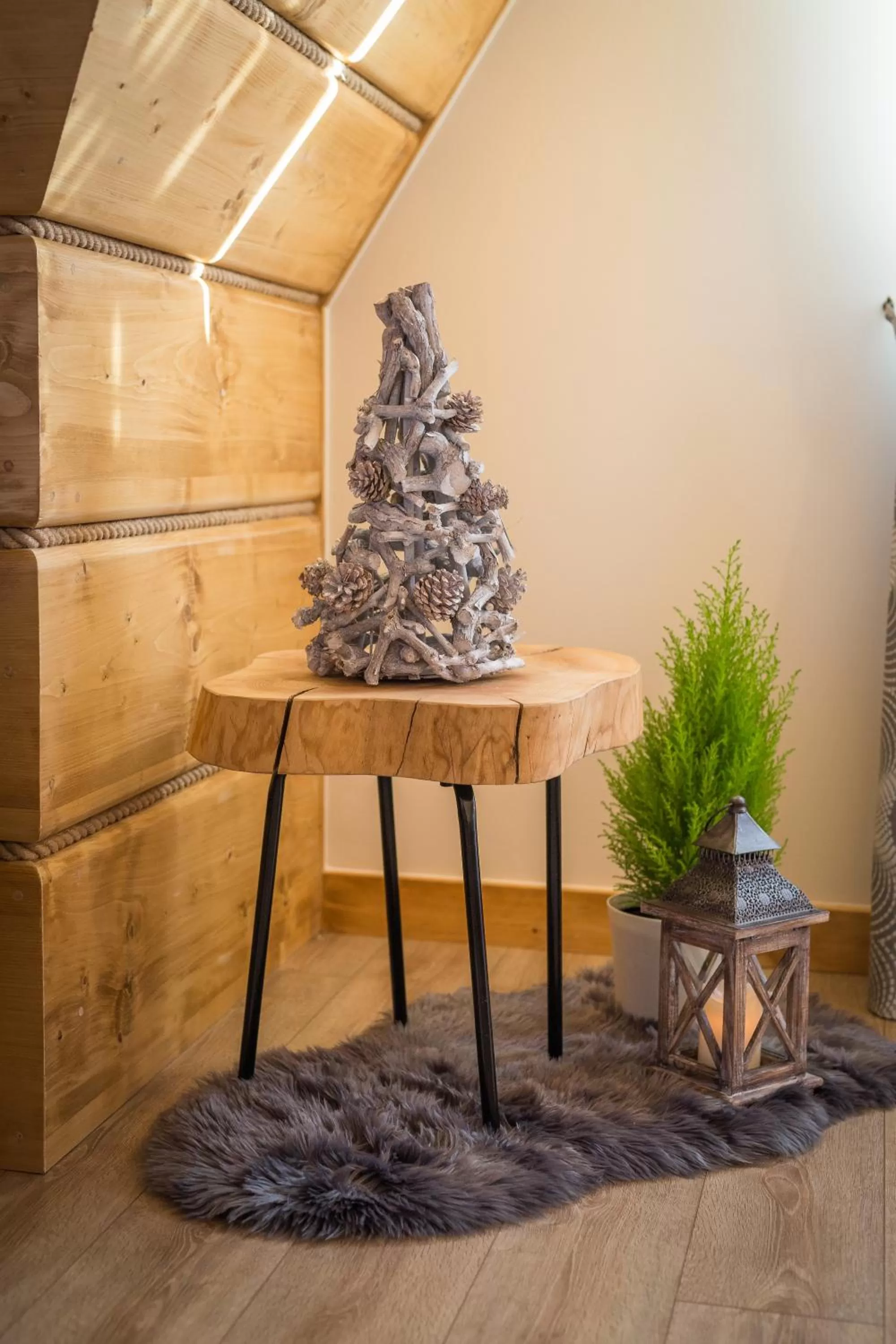 Decorative detail in Willa Góralsko Riwiera