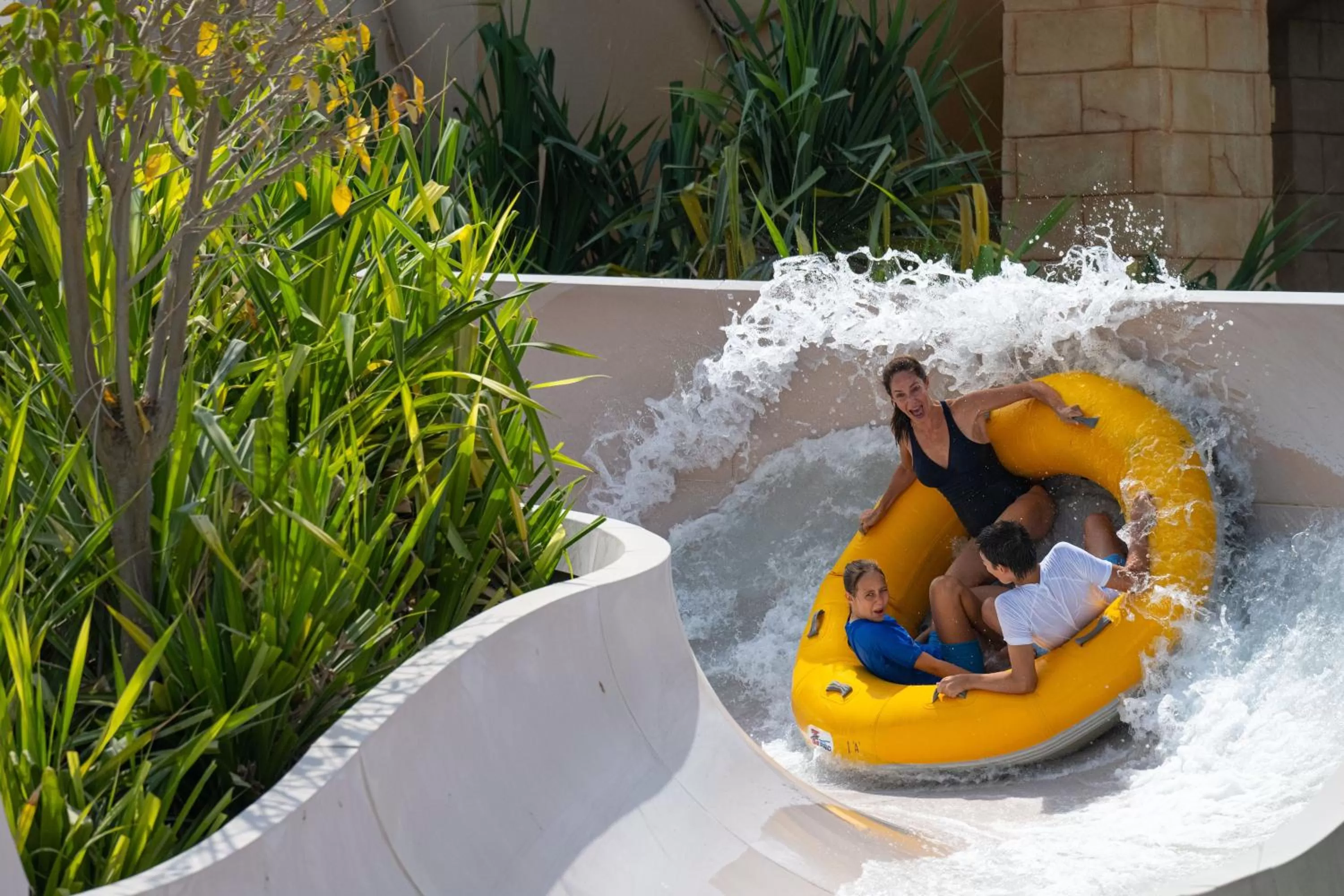 Aqua park in Jumeirah Emirates Towers
