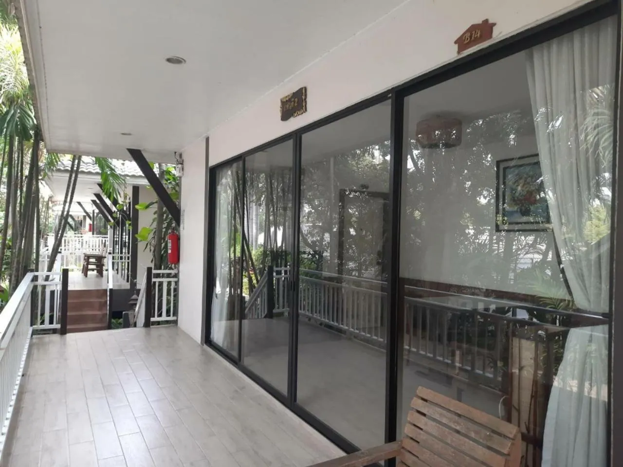 Balcony/Terrace in Chawalun Resort