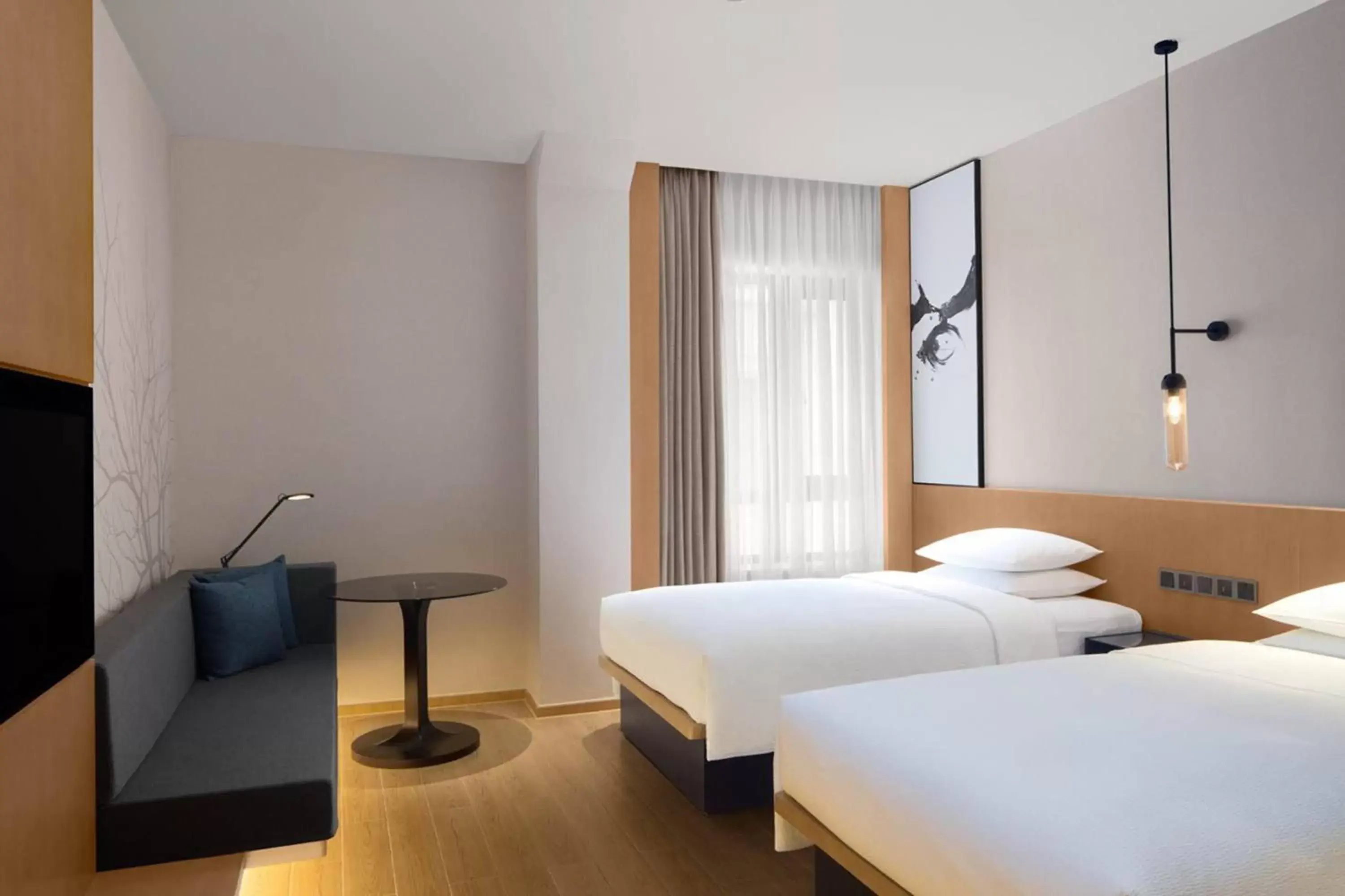 Bedroom, Bed in Fairfield by Marriott Shanghai Jingan