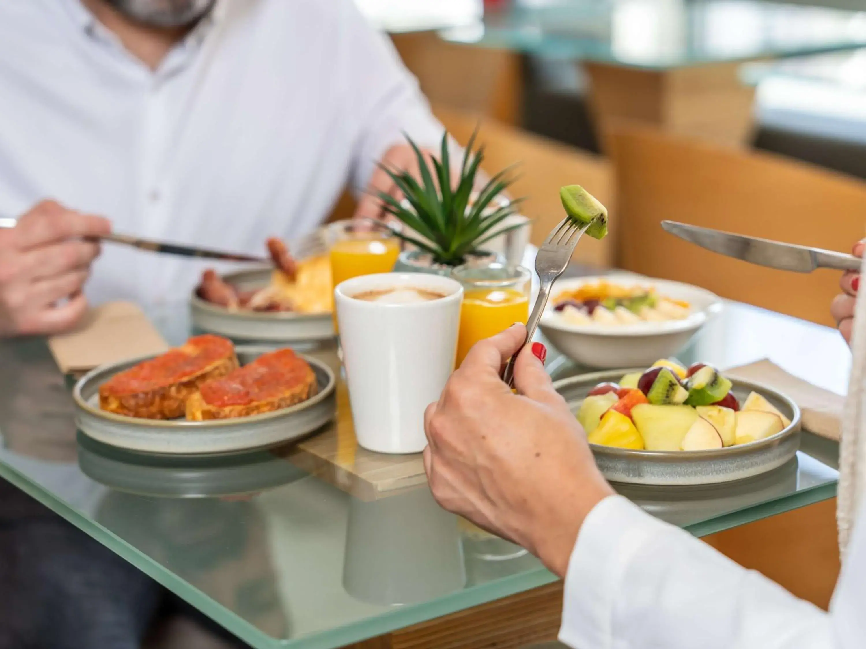 Breakfast in Ibis Madrid Alcobendas