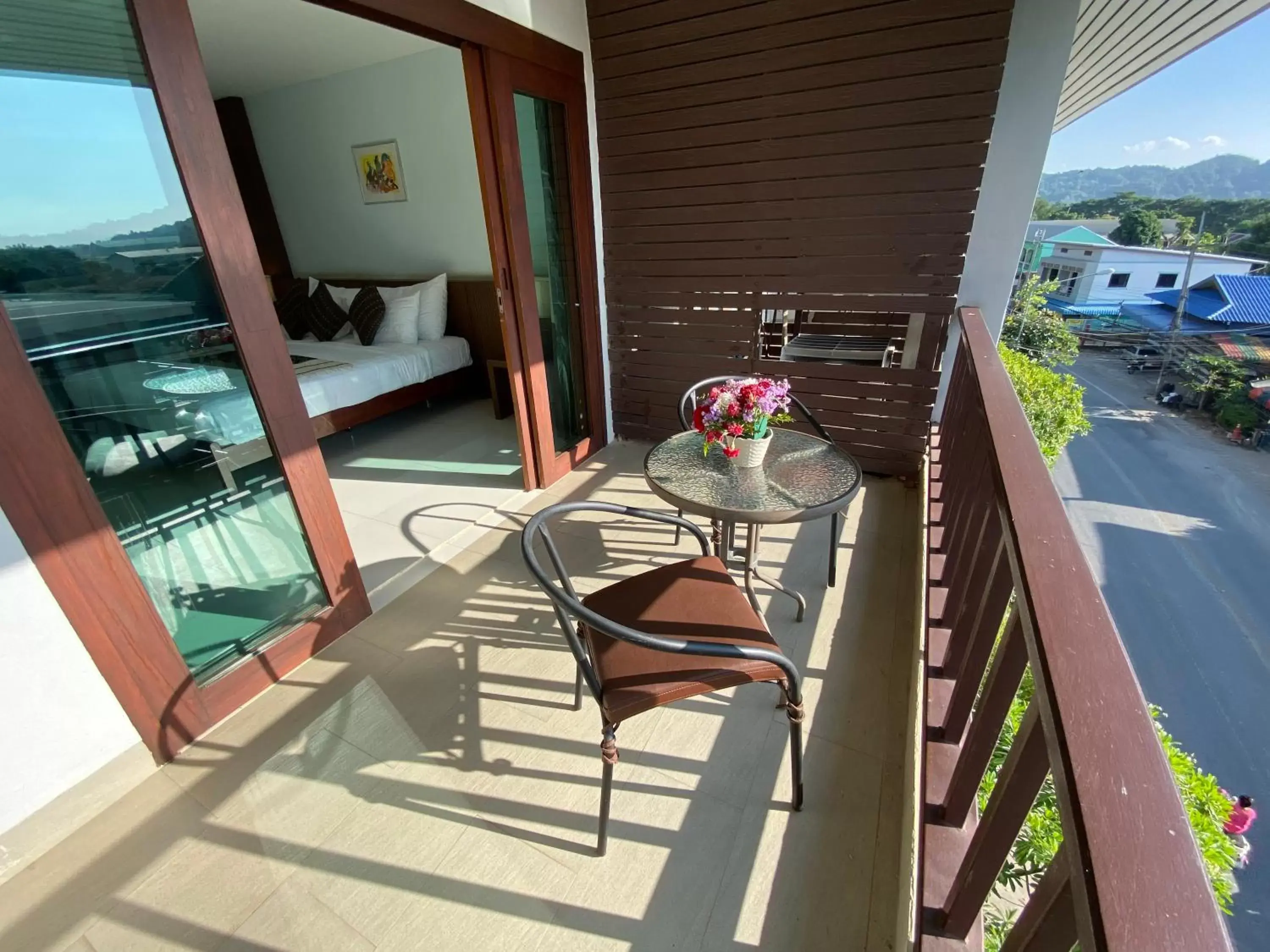 Balcony/Terrace in Siam Triangle Hotel