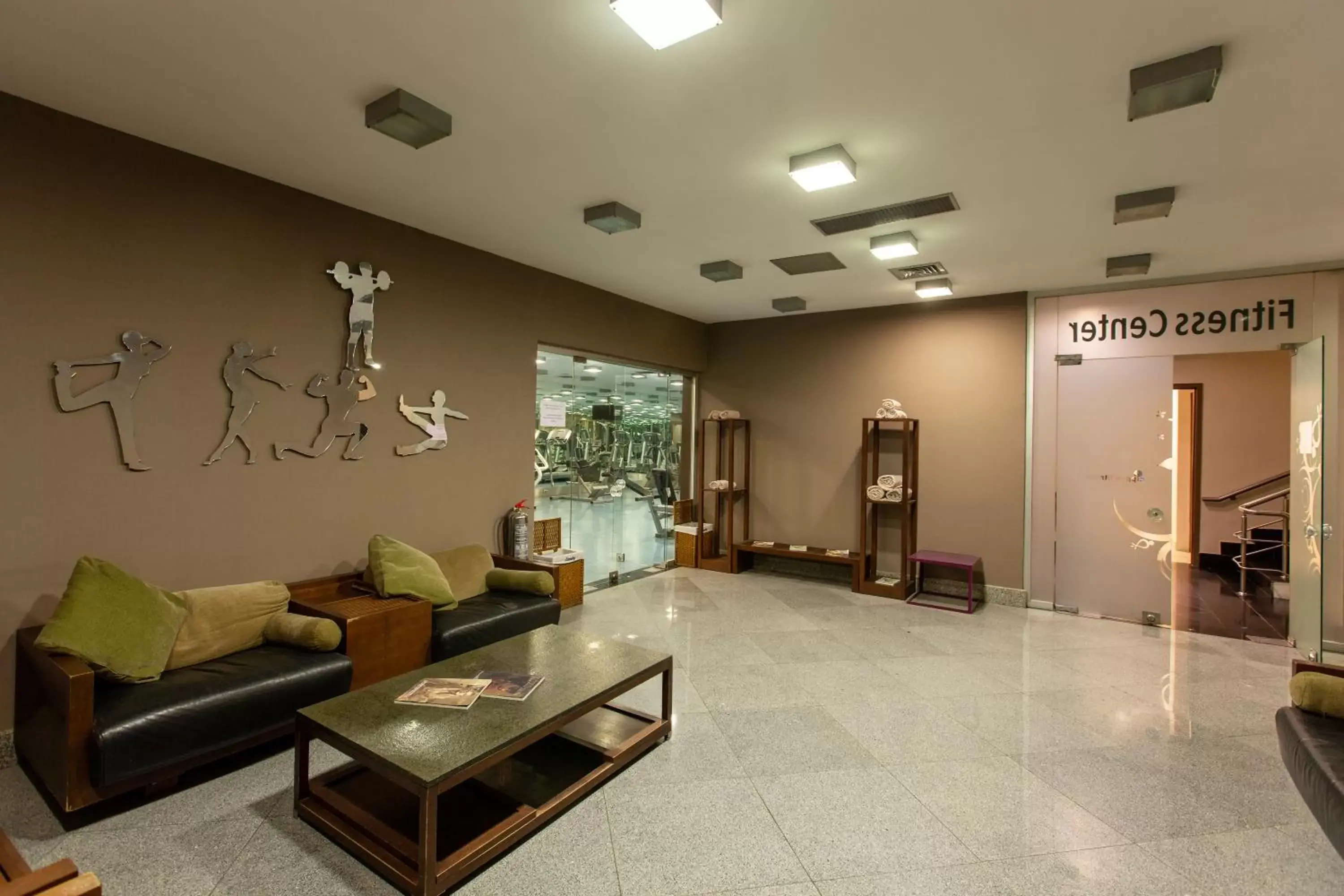 Fitness centre/facilities, Lobby/Reception in Nippon Hotel