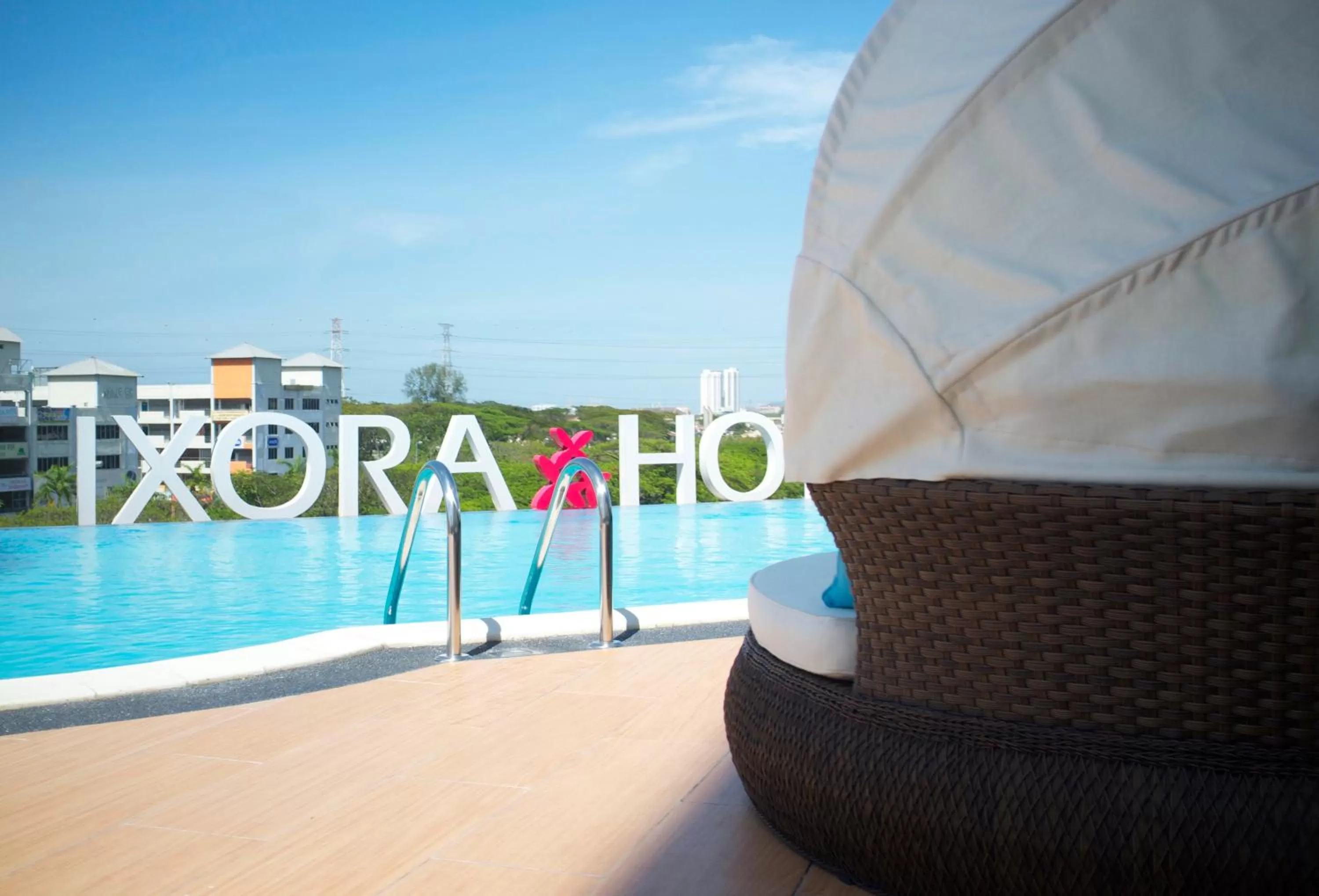 Swimming pool in Ixora Hotel Penang