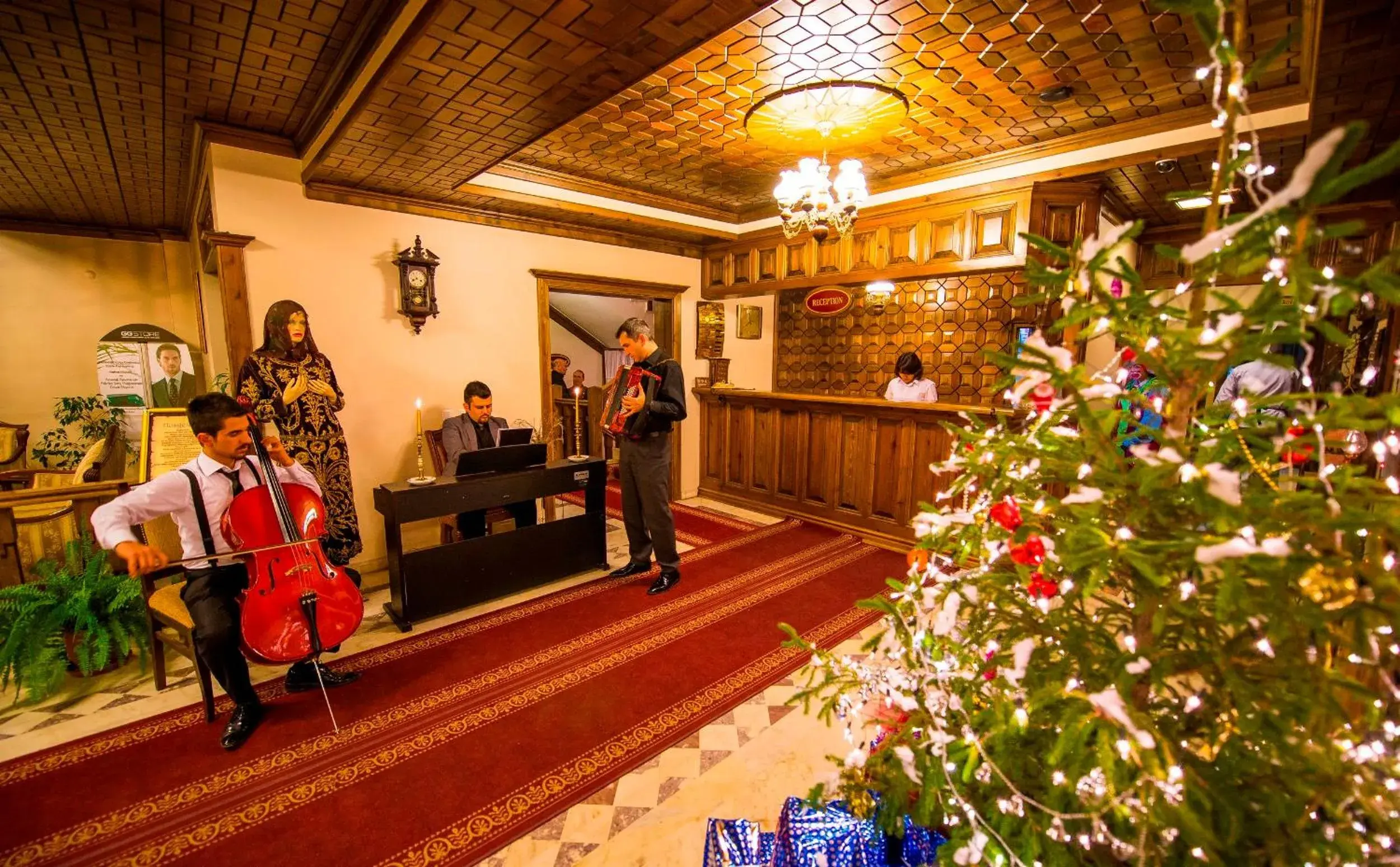Lobby or reception, Guests in Baglar Saray Hotel