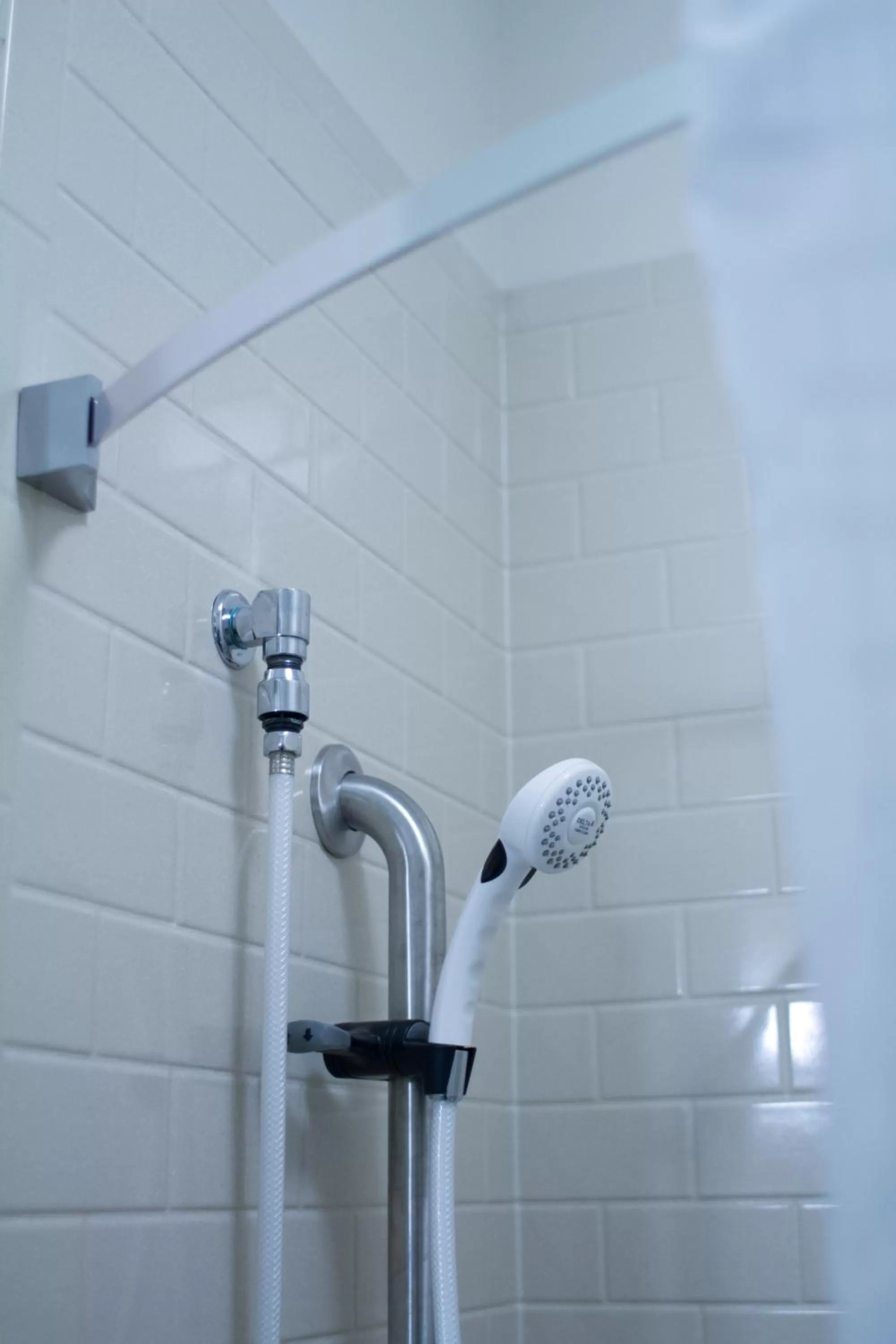 Shower in Candlewood Suites Fargo-North Dakota State University by IHG