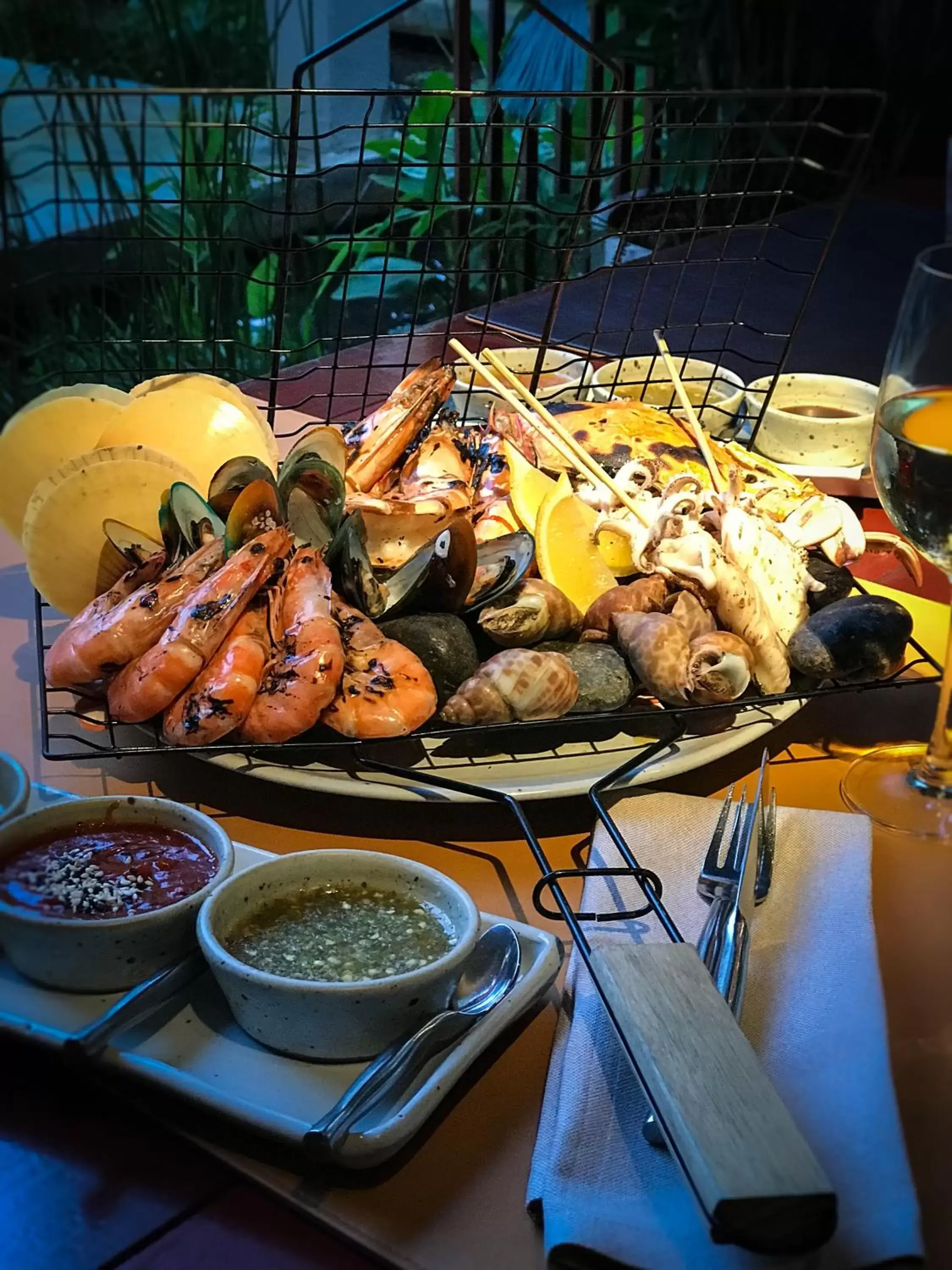 Dinner, Food in Let's Sea Hua Hin Al Fresco Resort