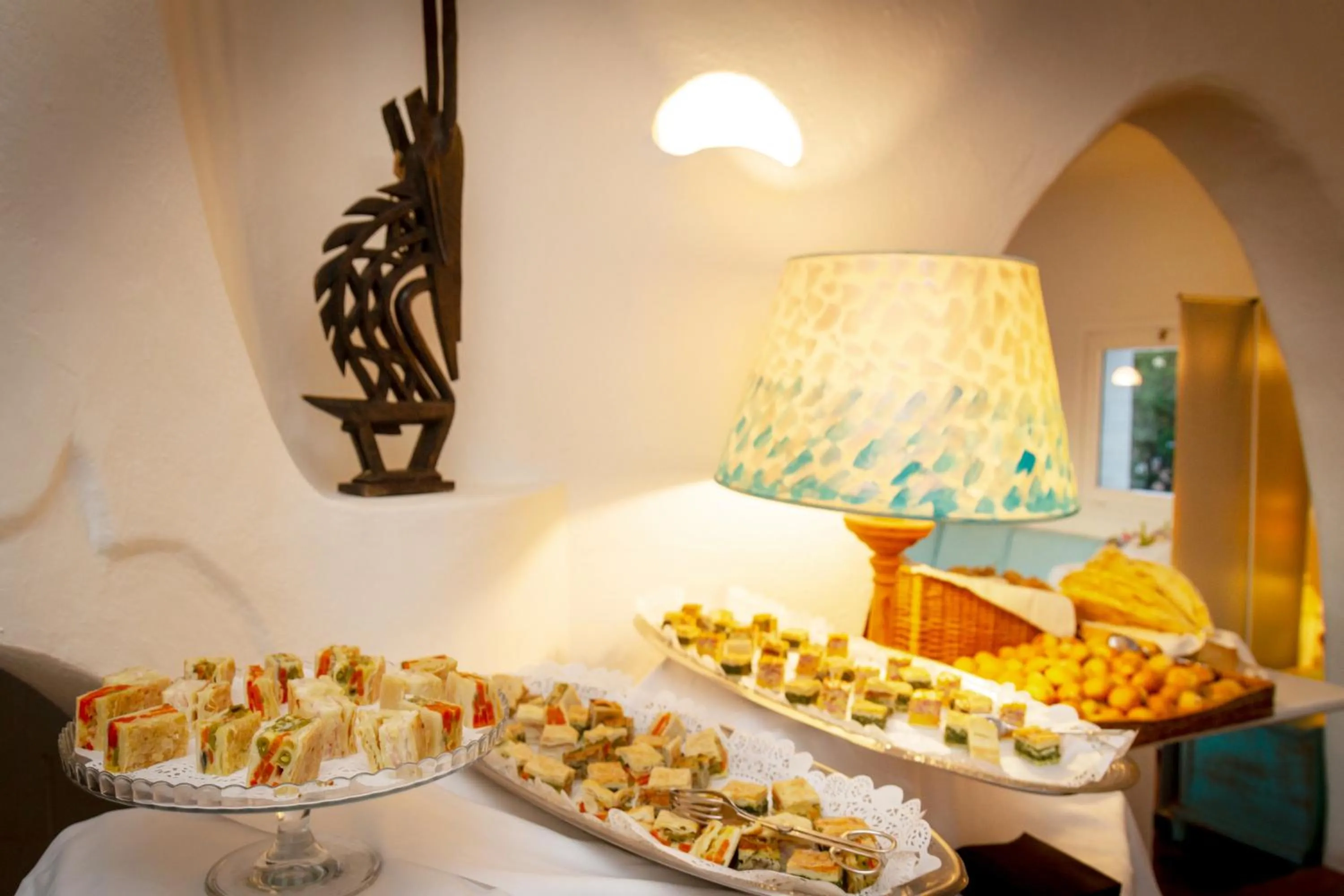 Food in Hotel Luci di la Muntagna