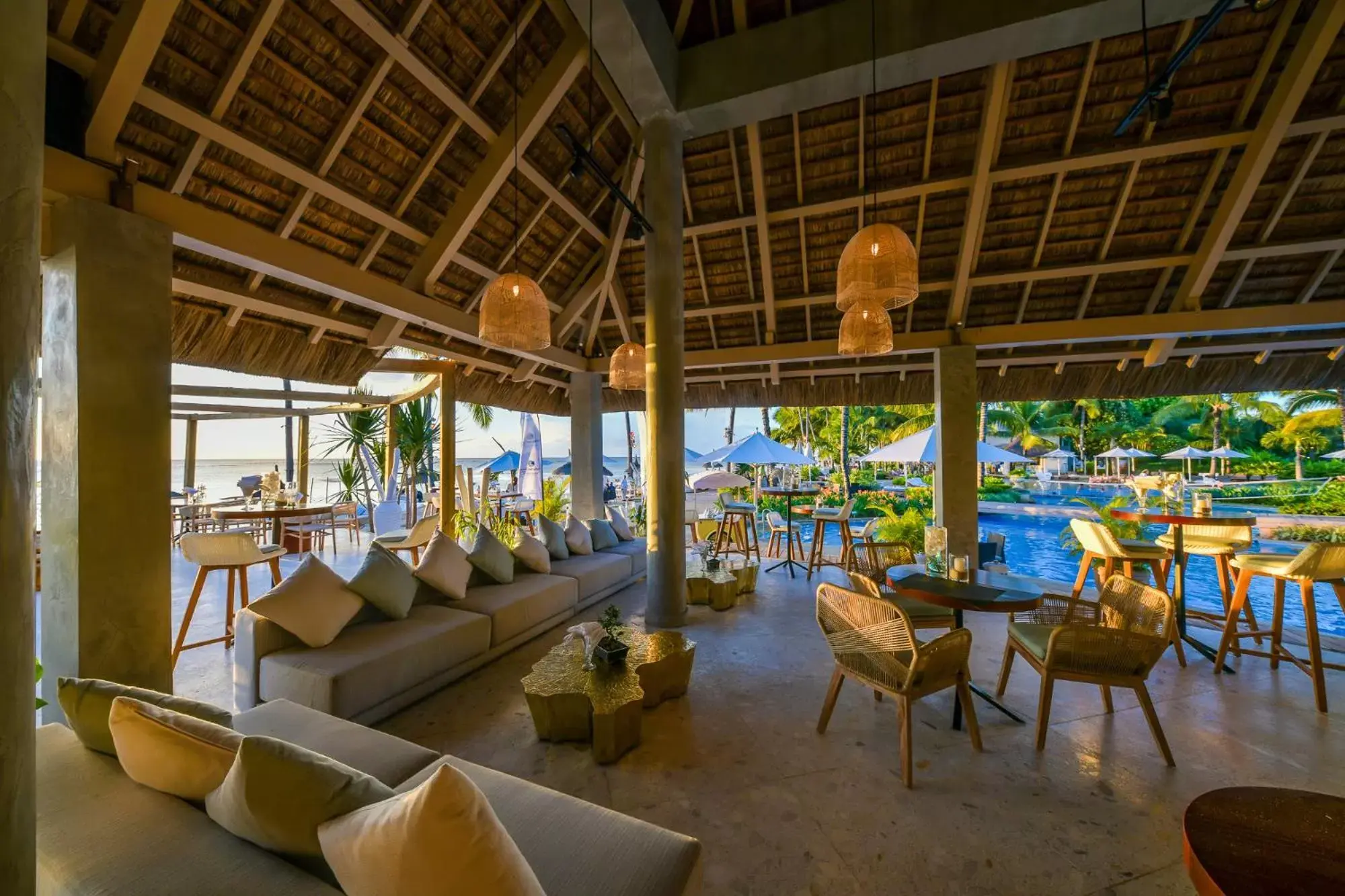 Lounge or bar in Sugar Beach Mauritius