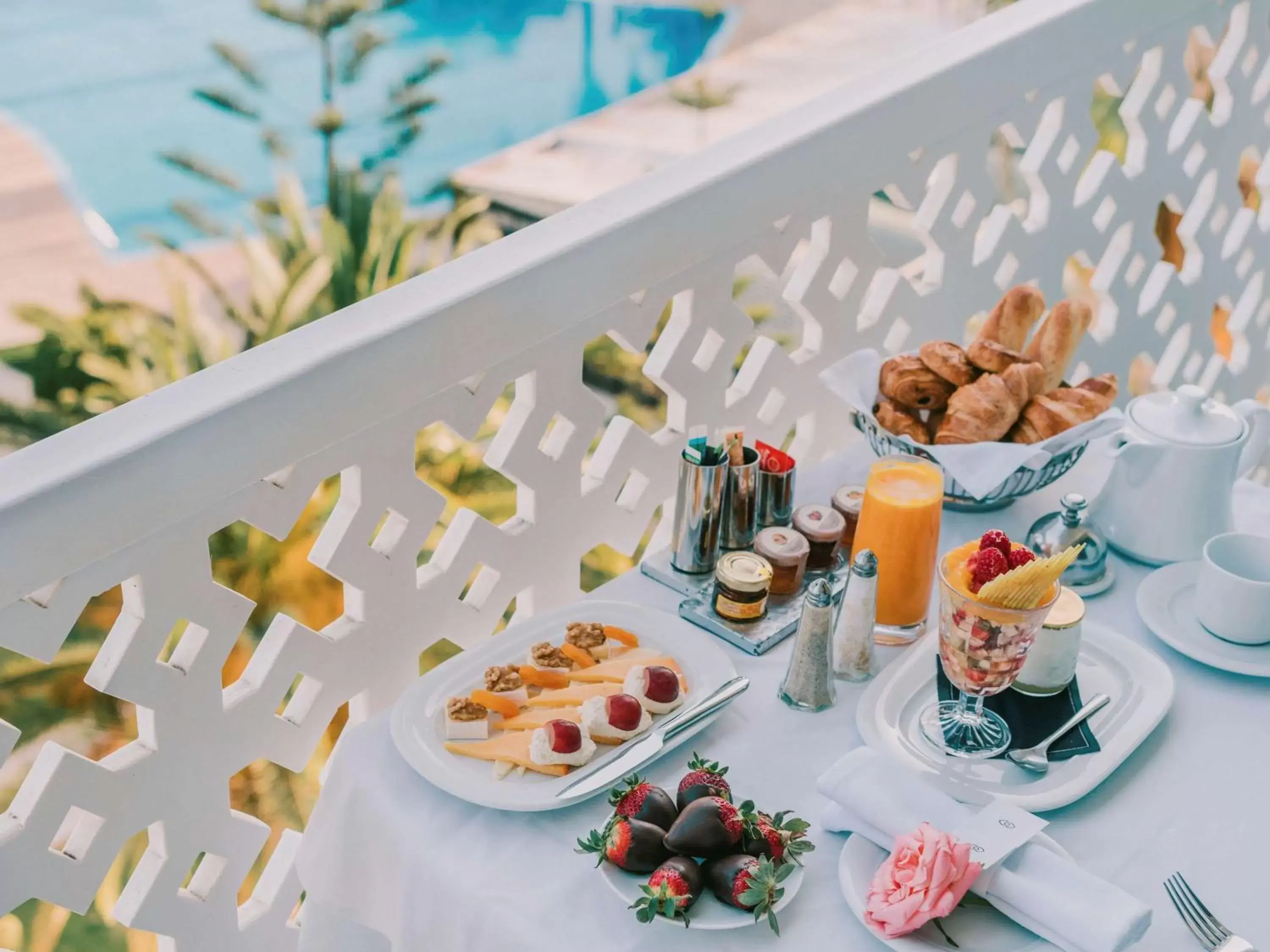 Balcony/Terrace in Sofitel Rabat Jardin Des Roses