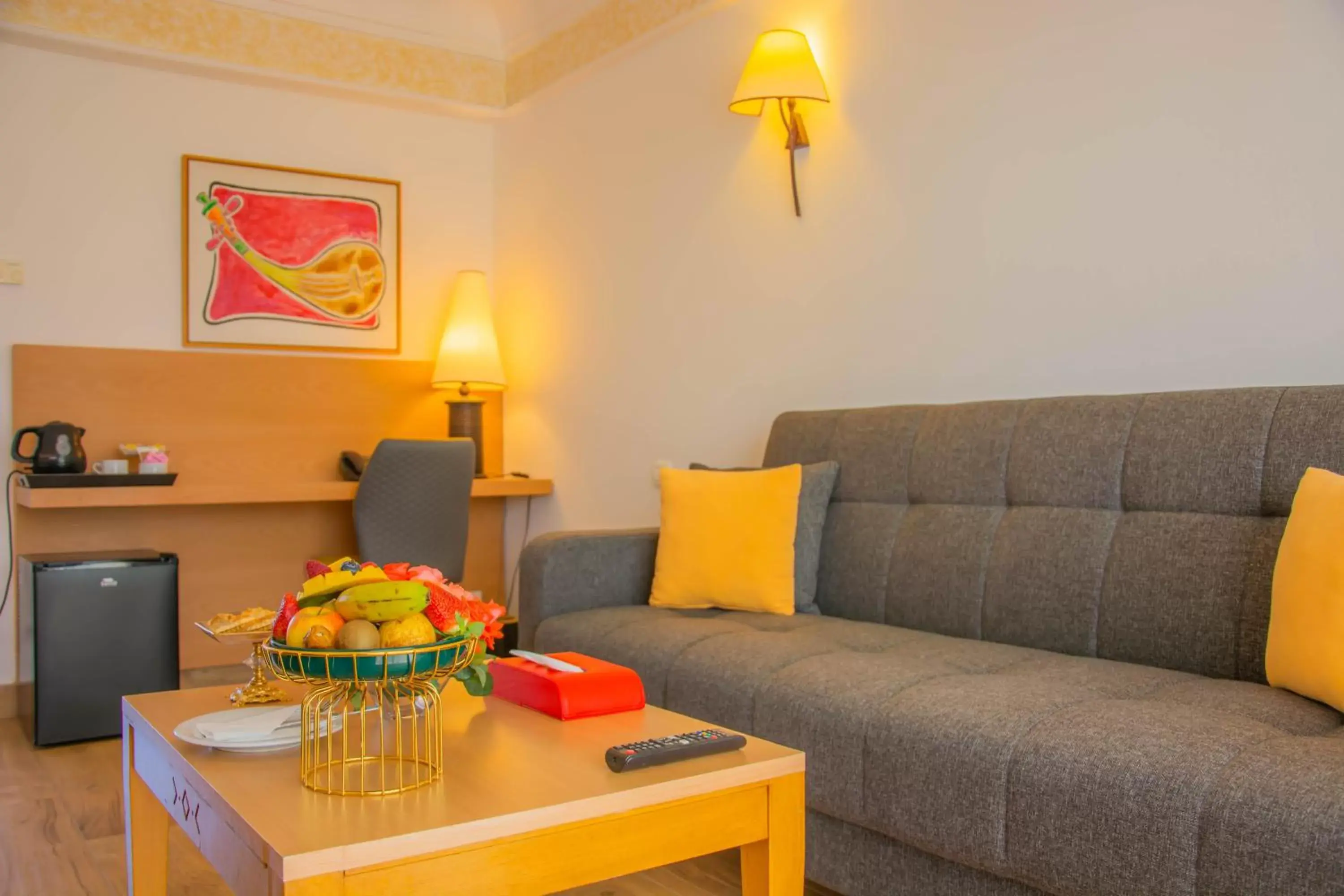 Living room, Seating Area in Hotel Timoulay and Spa Agadir