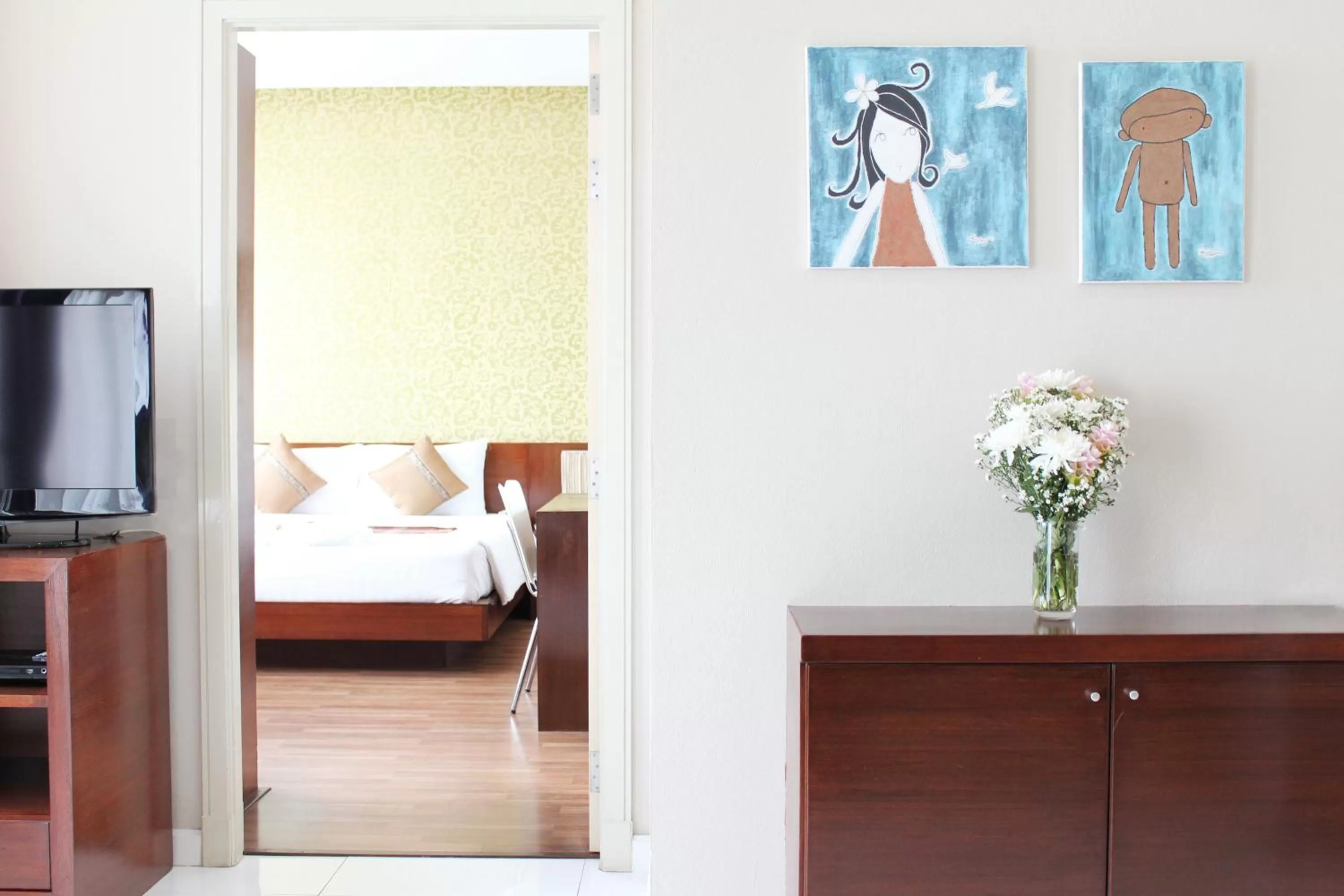 Bedroom, Bed in Baiyoke Ciao Hotel