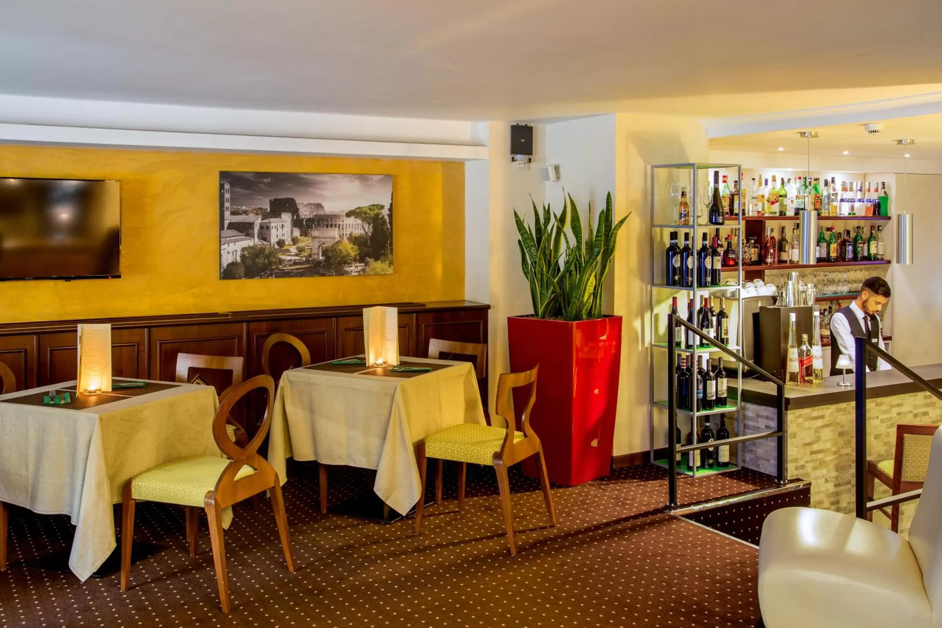 Lounge or bar, Restaurant/Places to Eat in Hotel Oxford