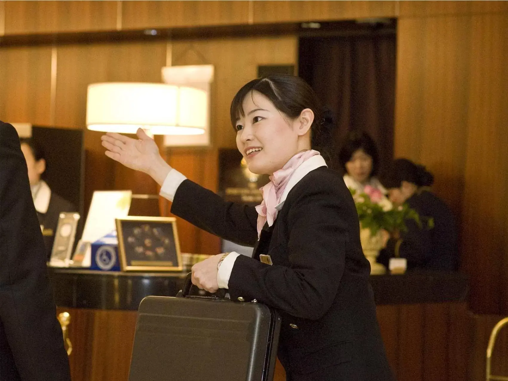 Staff in Hotel Granvia Osaka-JR Hotel Group