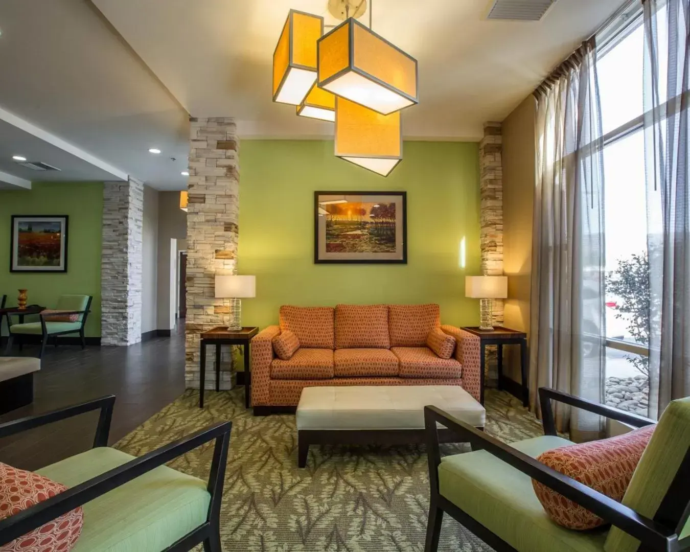 Lobby or reception, Seating Area in Comfort Inn Sylva - Cullowhee