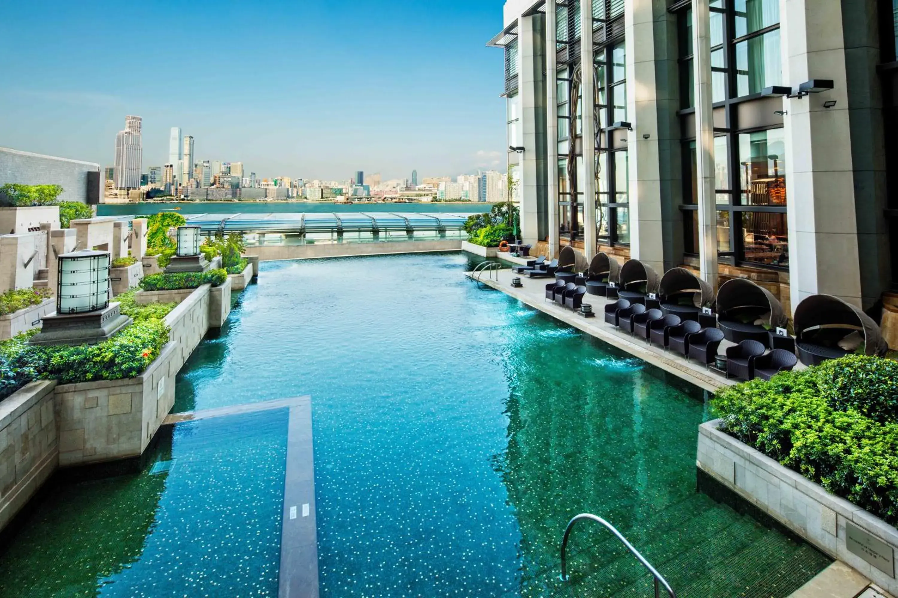 Swimming Pool in Harbour Grand Hong Kong Hotel