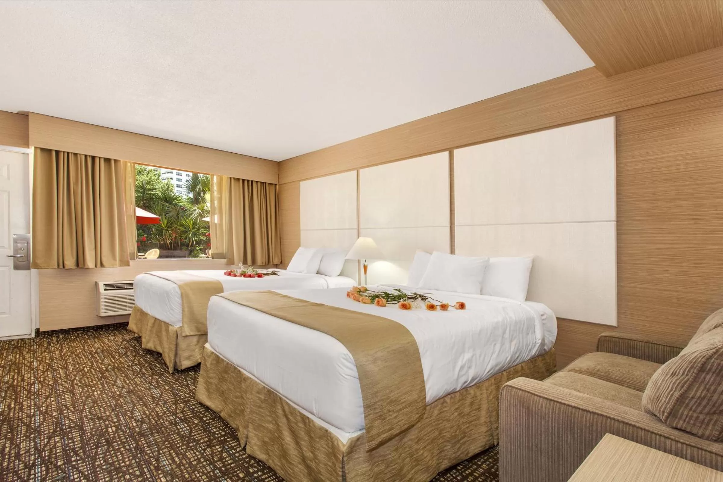 Photo of the whole room, Bed in Ocean Beach Palace