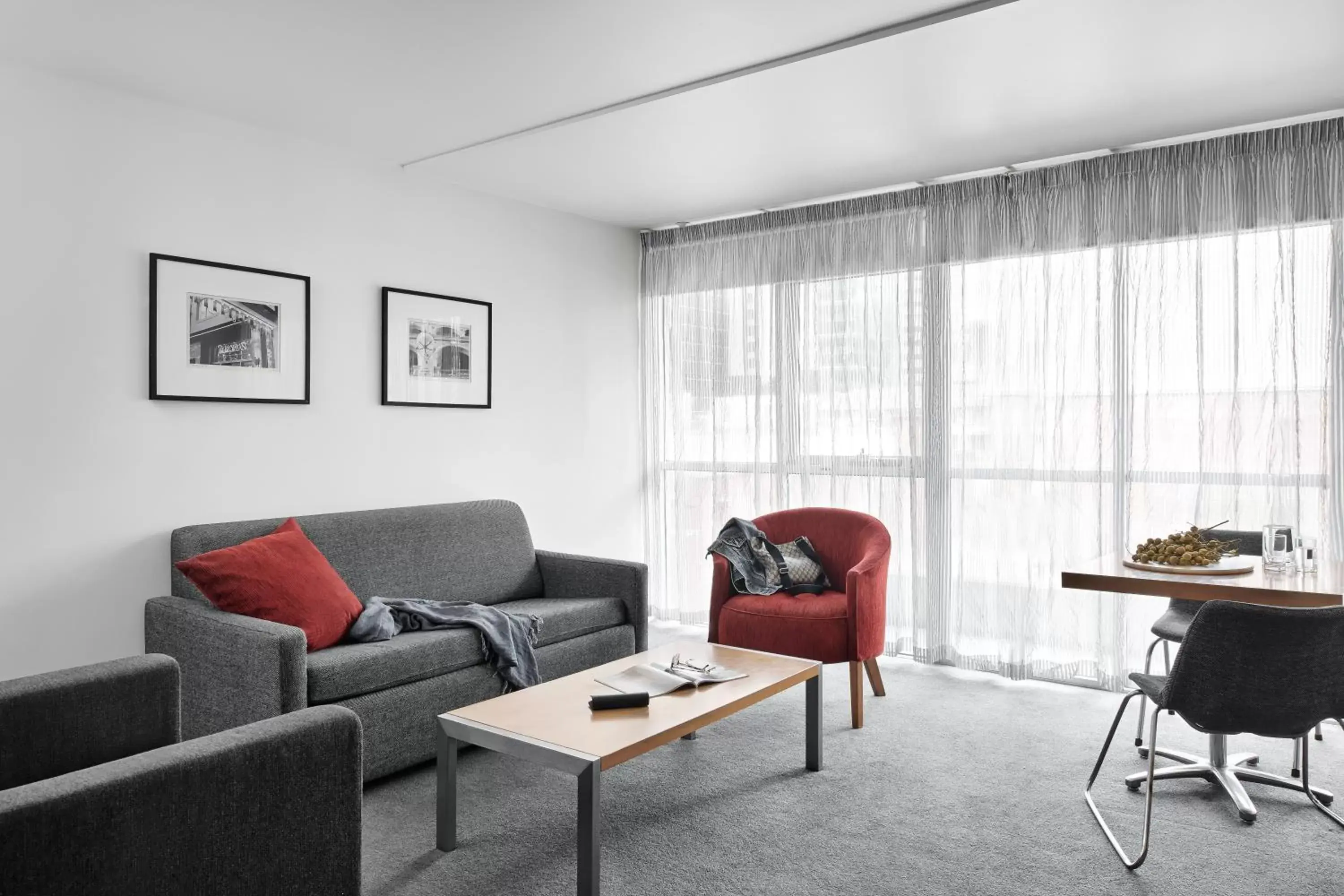 Living room in Punthill Apartment Hotel - Little Bourke