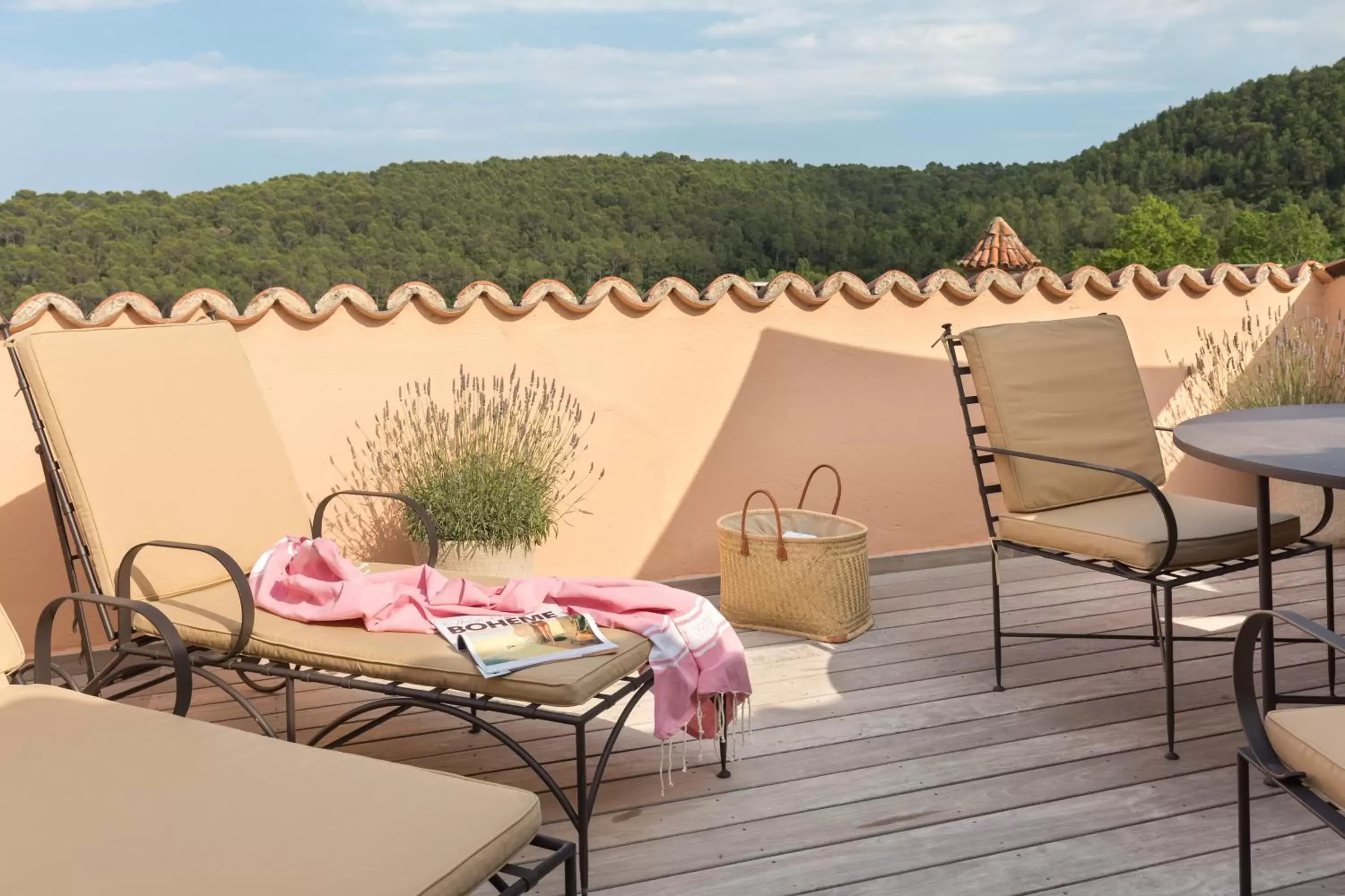 Balcony/Terrace in Château de Berne