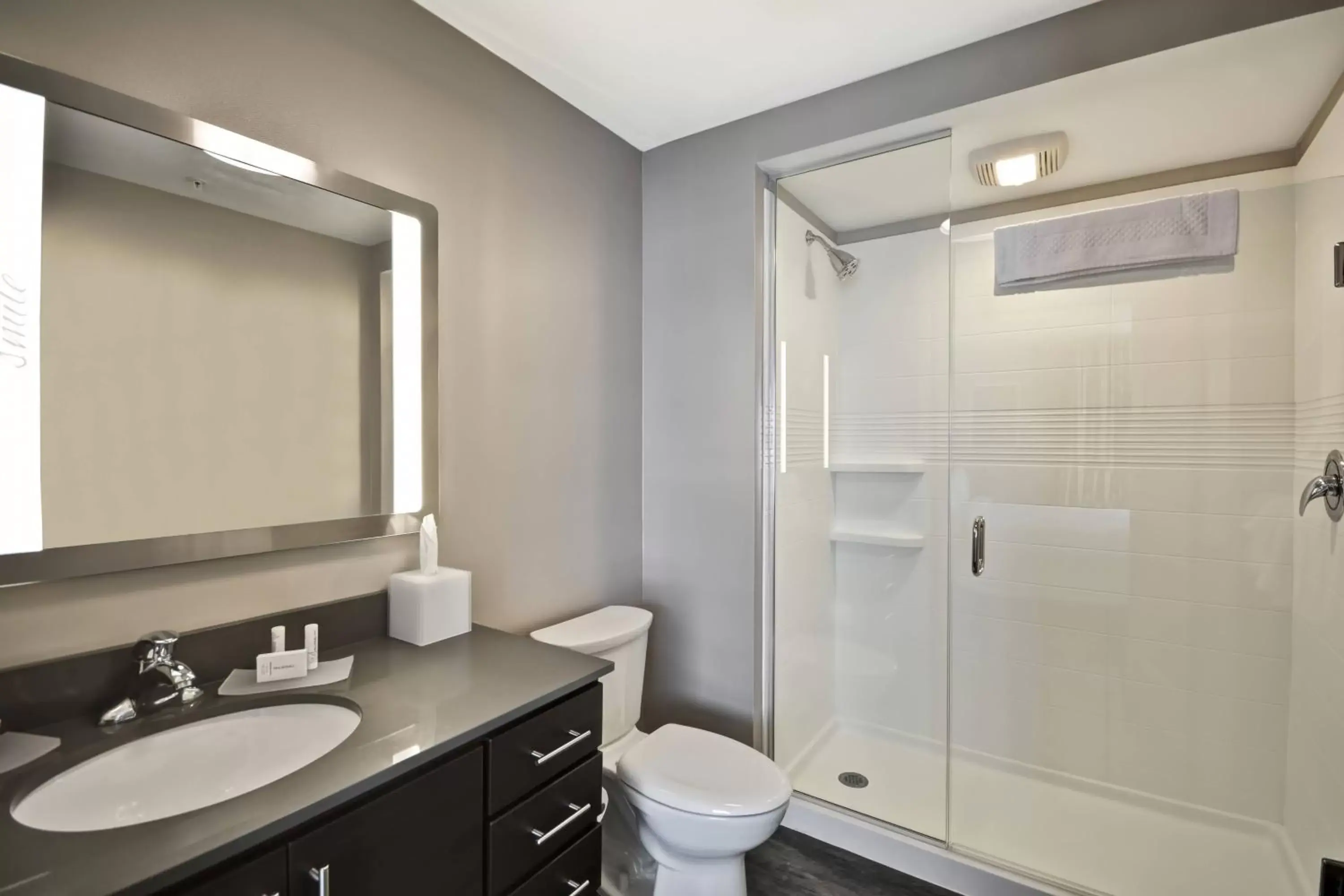 Bathroom in TownePlace Suites by Marriott Cranbury South Brunswick