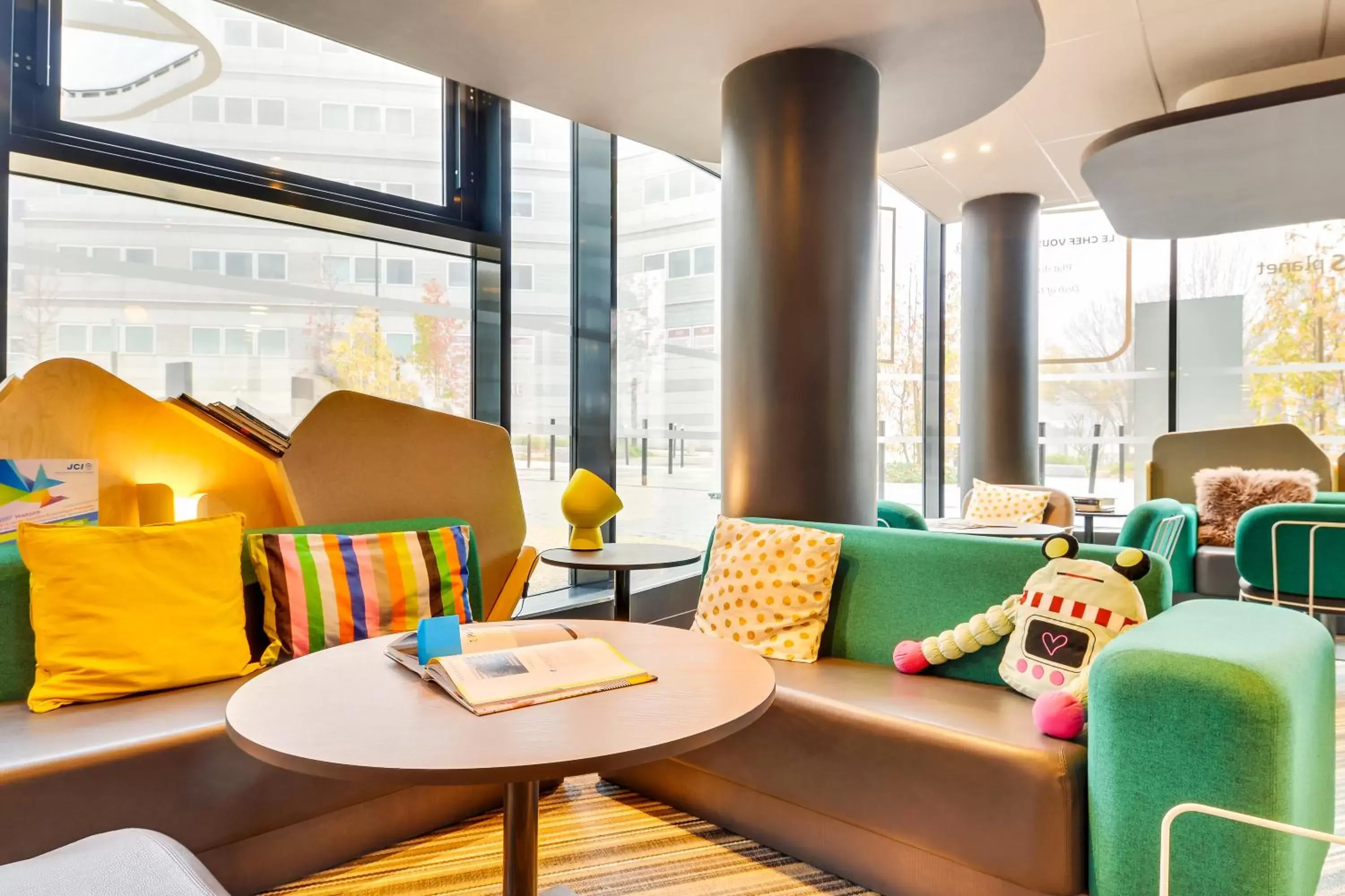 Lobby or reception, Seating Area in ibis Styles Paris Charles de Gaulle Airport