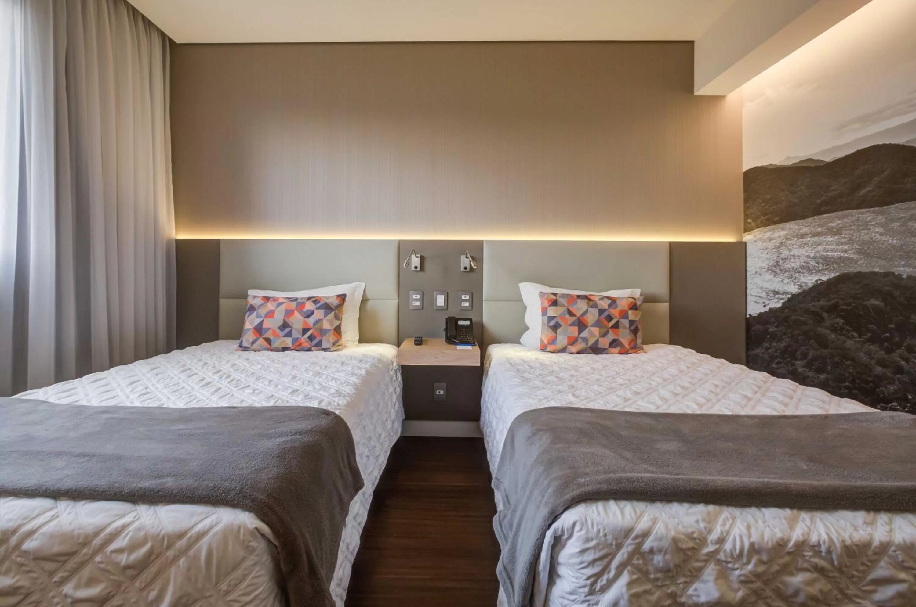 Bed in Rio Hotel by Bourbon Campinas